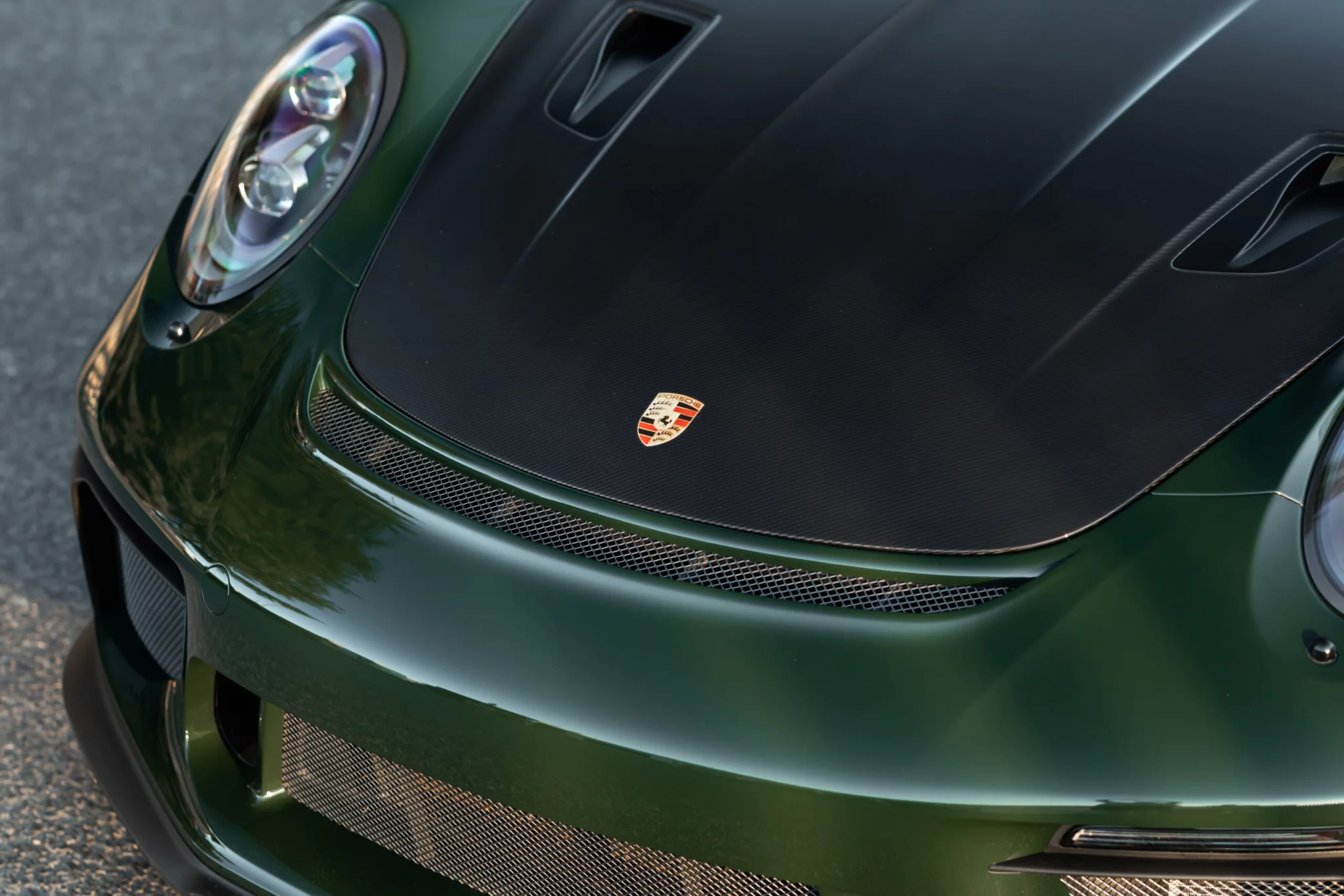 Brewster Green Porsche 911 GT3 RS