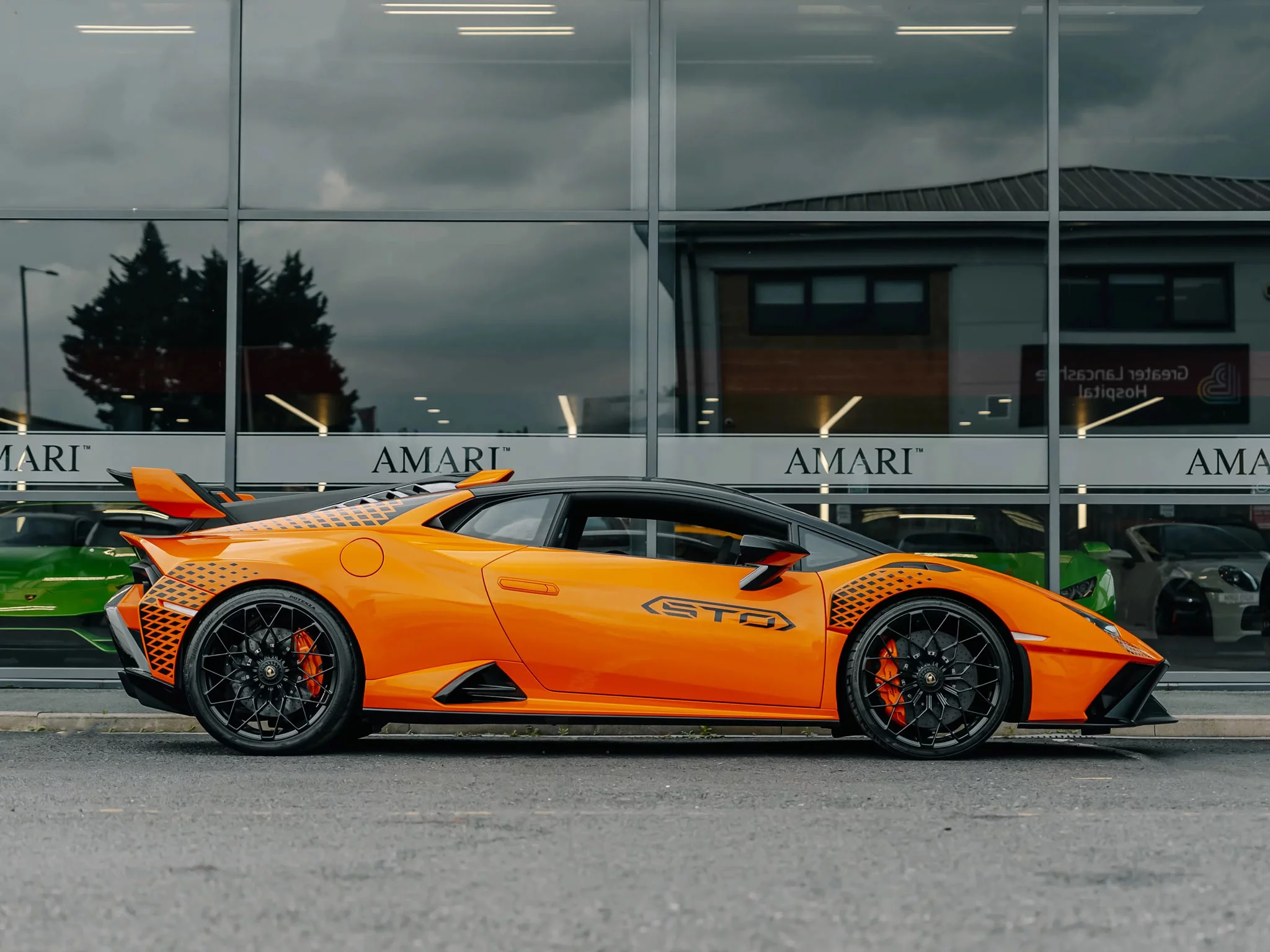 Arancio Borealis Lamborghini Huracán
