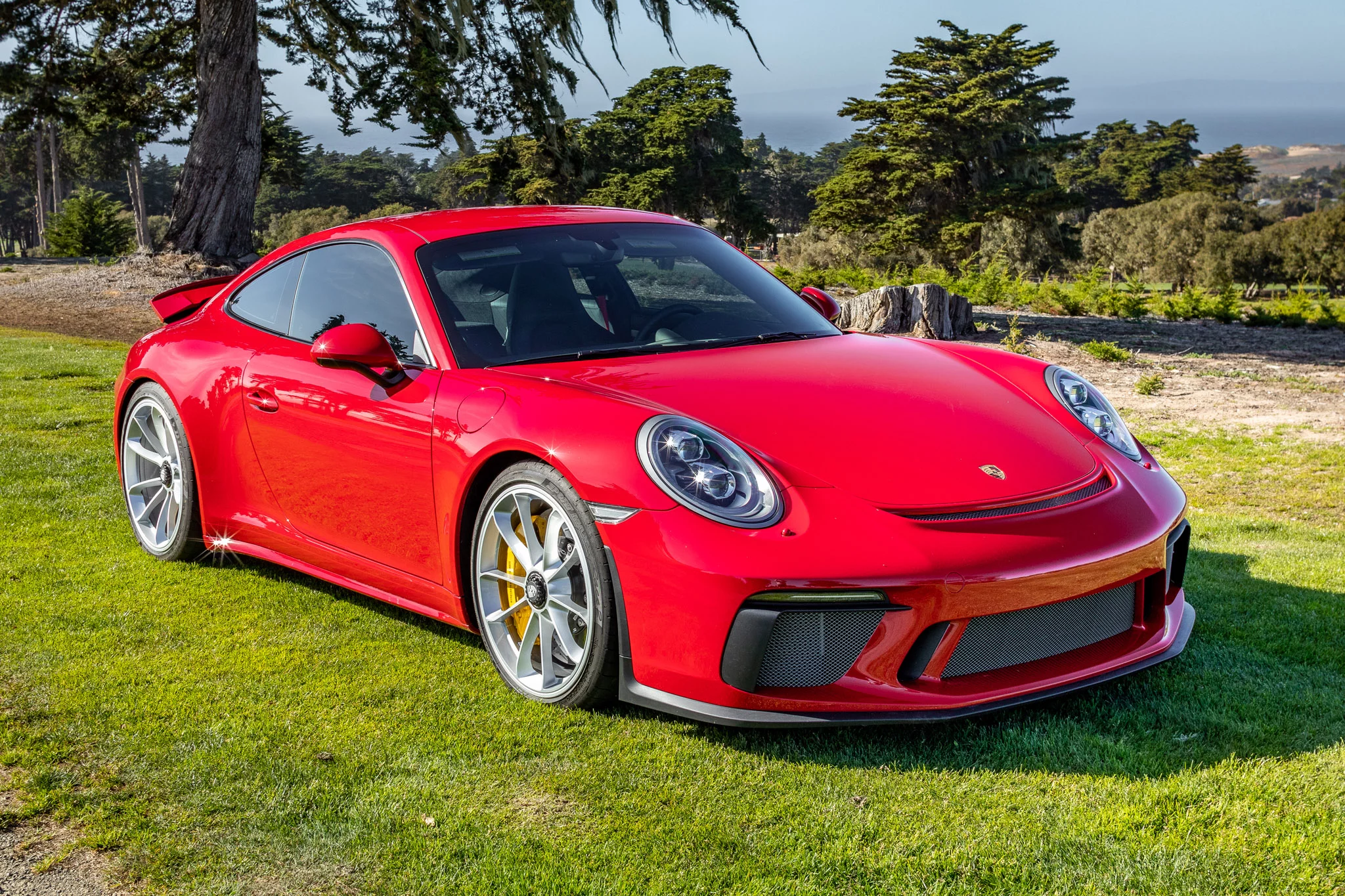 Carmine Red Porsche 911 GT3