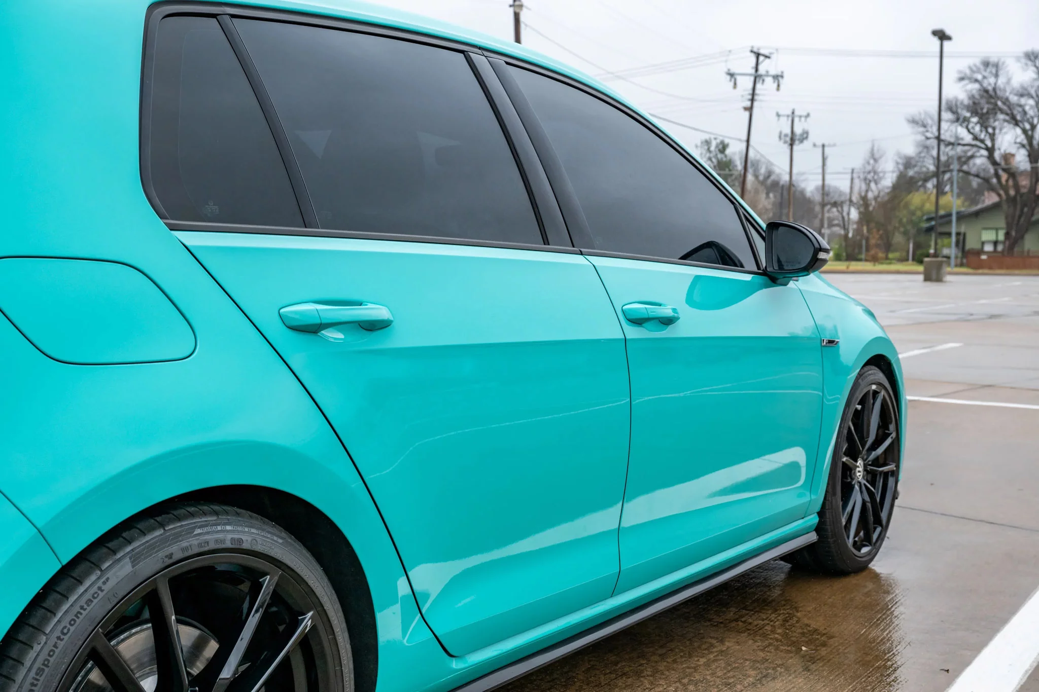 Sarantos Turquoise Volkswagen Golf