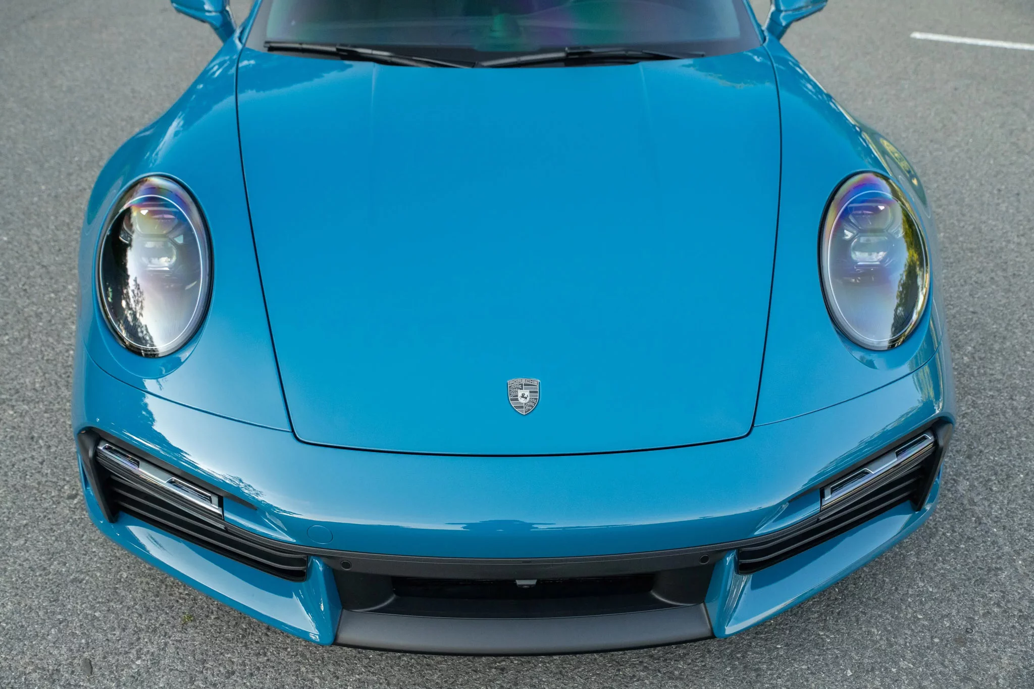 Oslo Blue Porsche 911 Turbo