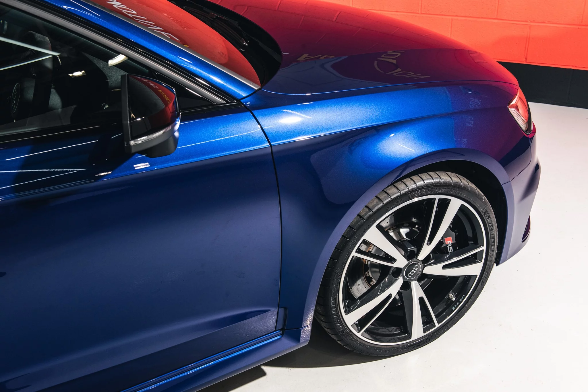Racing Blue Audi RS3