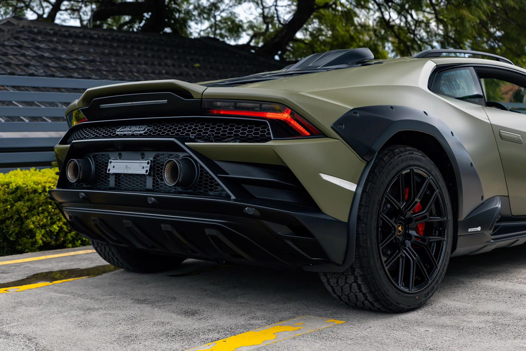Verde Turbine Lamborghini Huracán
