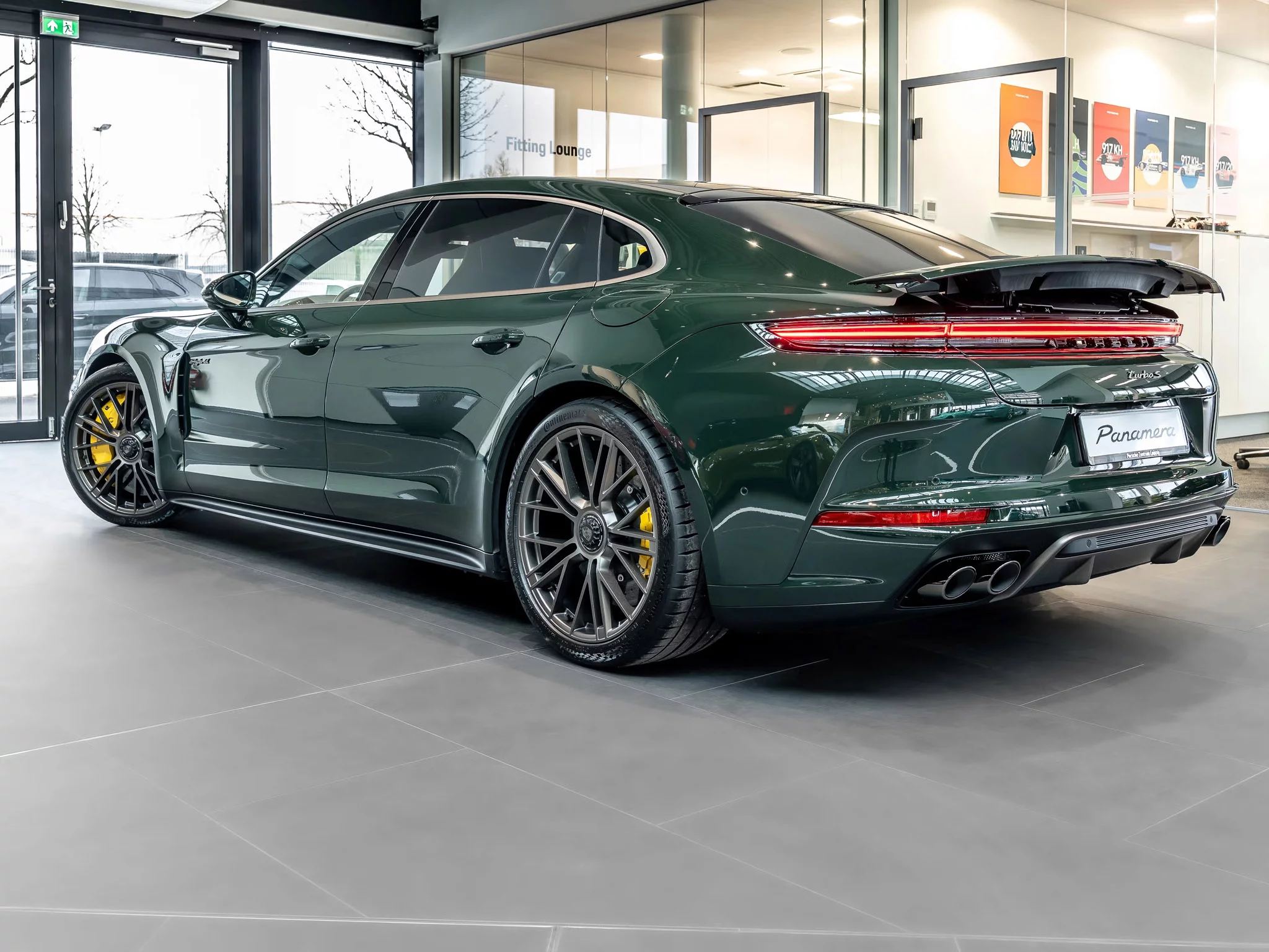 Brewster Green Porsche Panamera