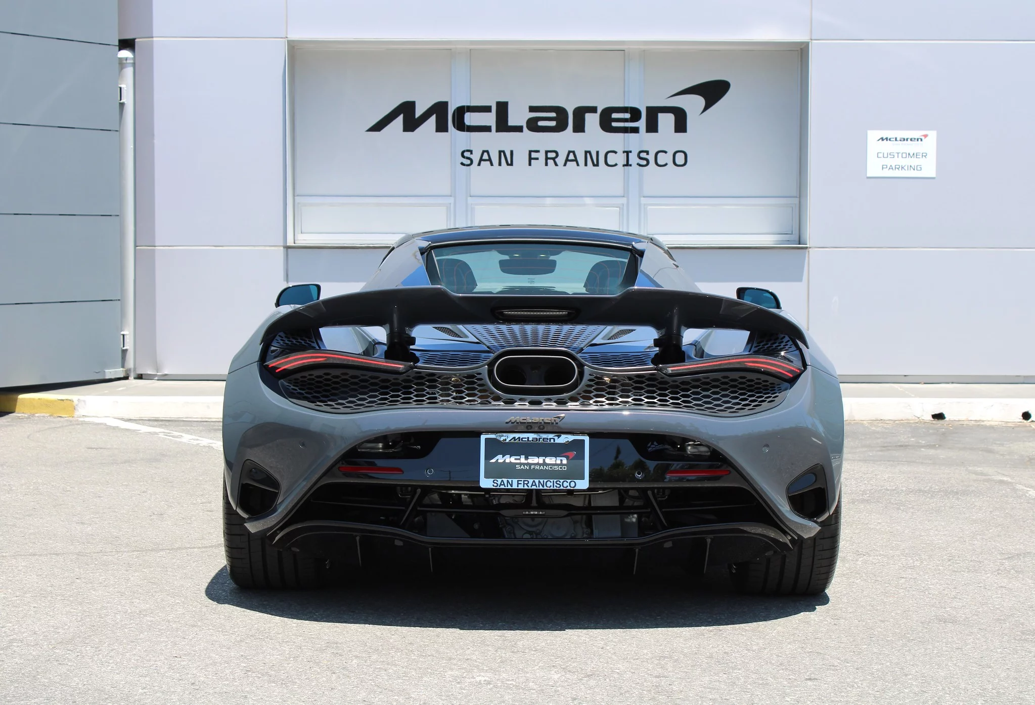 Lava Grey McLaren 750S