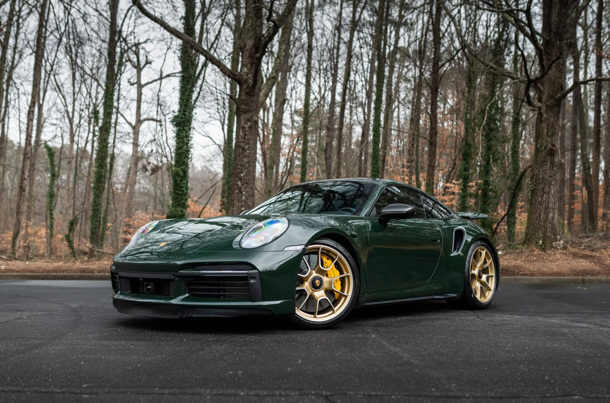Brewster Green Porsche 911 Turbo