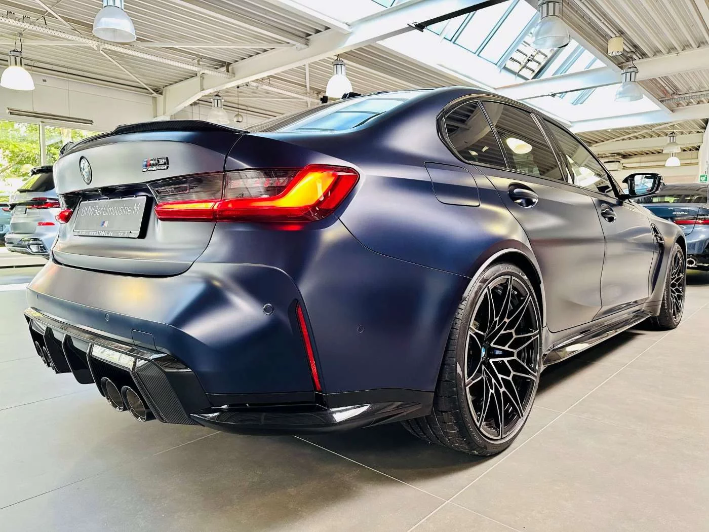Frozen Tanzanite Blue BMW M3