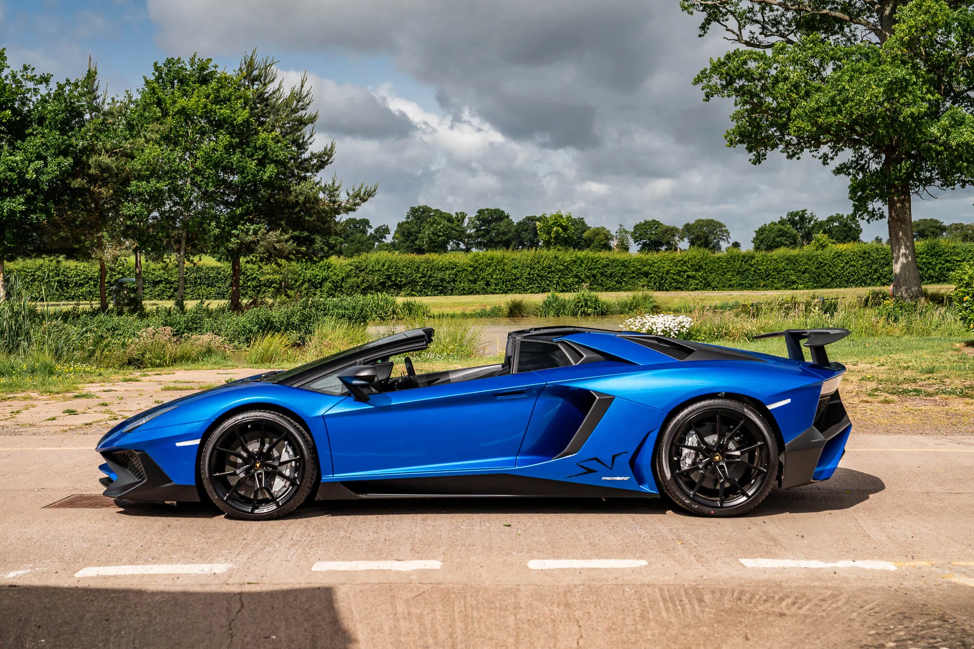 Blu Nethuns - Lamborghini Aventador SuperVeloce Roadster (LP750-4