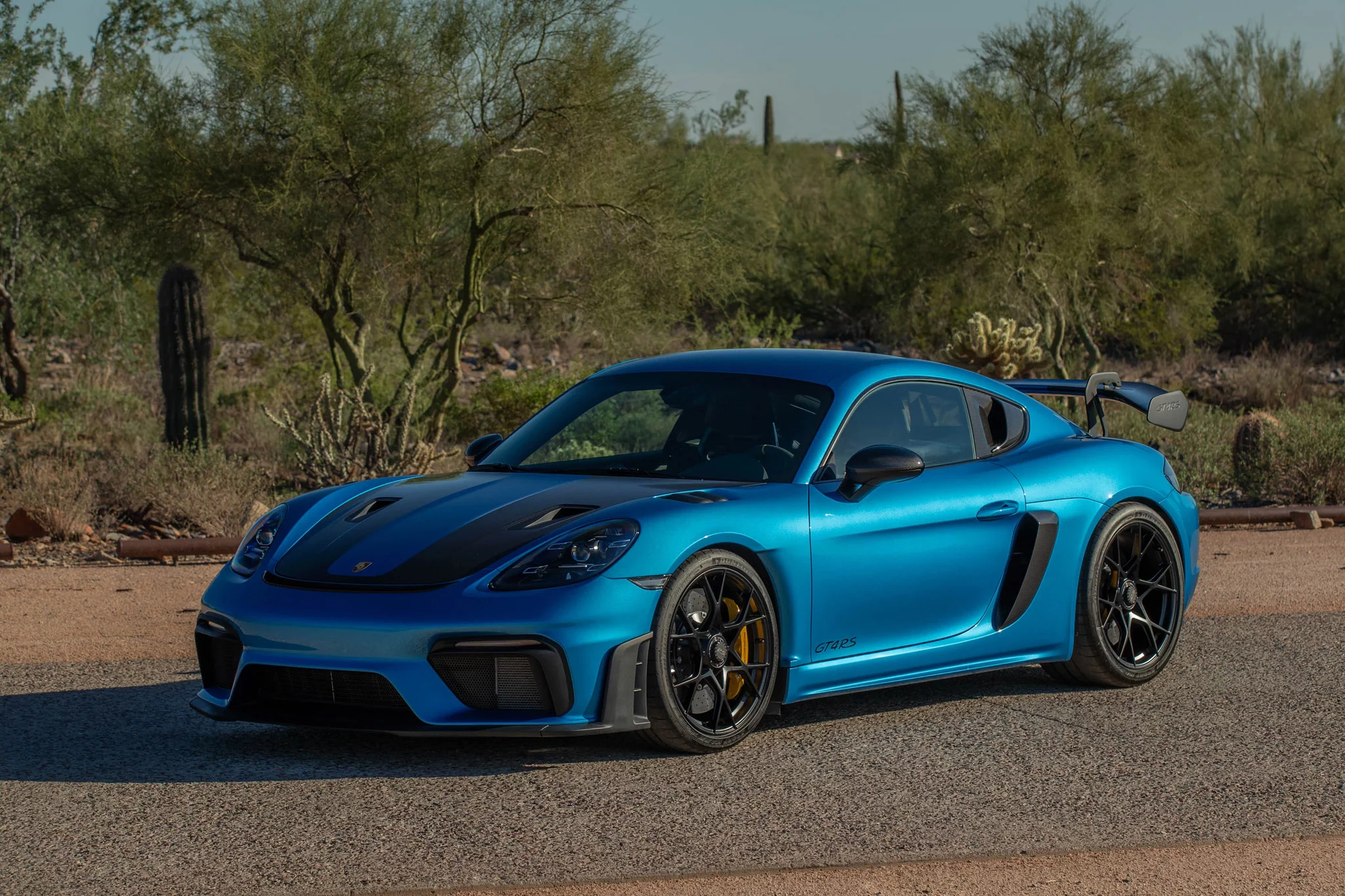 South Sea Blue Porsche 718 Cayman GT4 RS