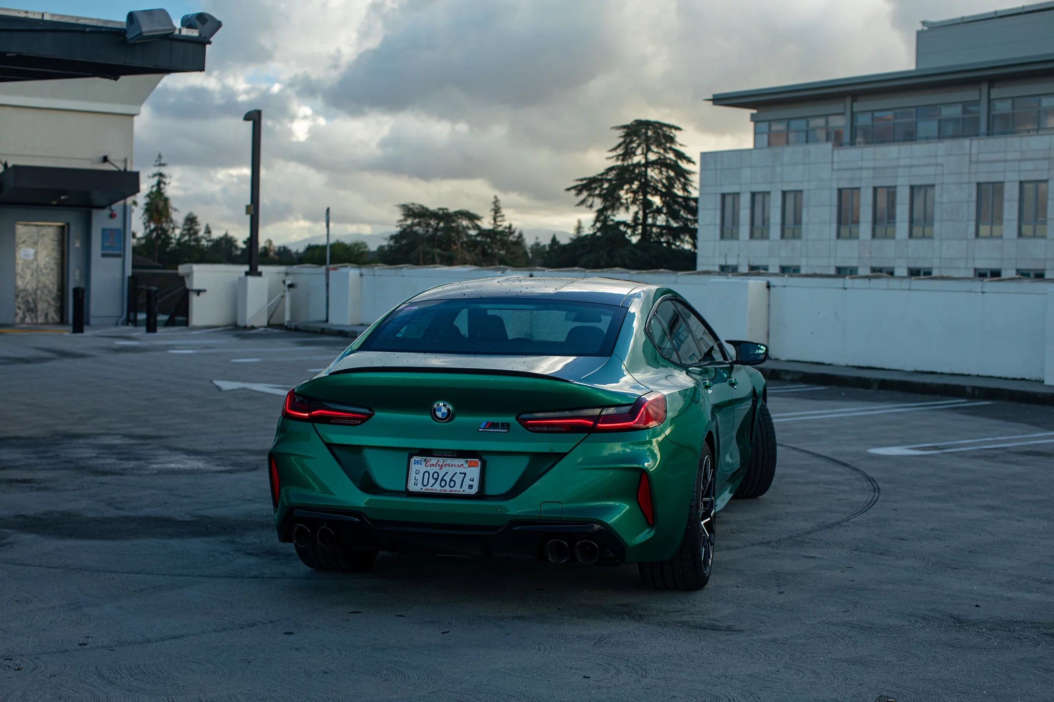 Isle of Man Green BMW M8