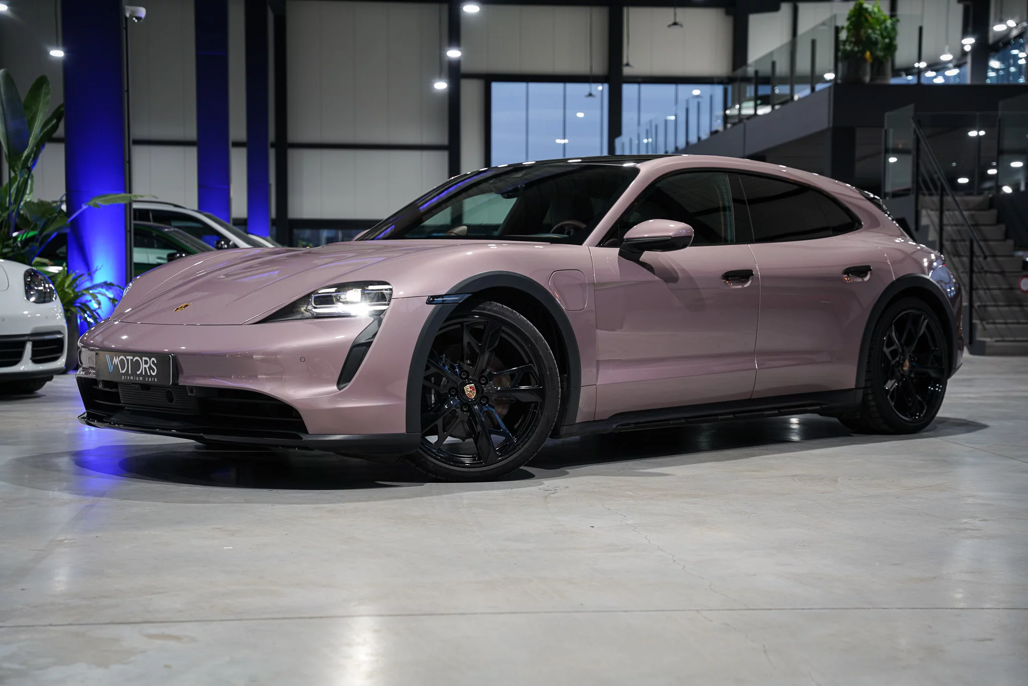 Frozen Berry Metallic Porsche Taycan
