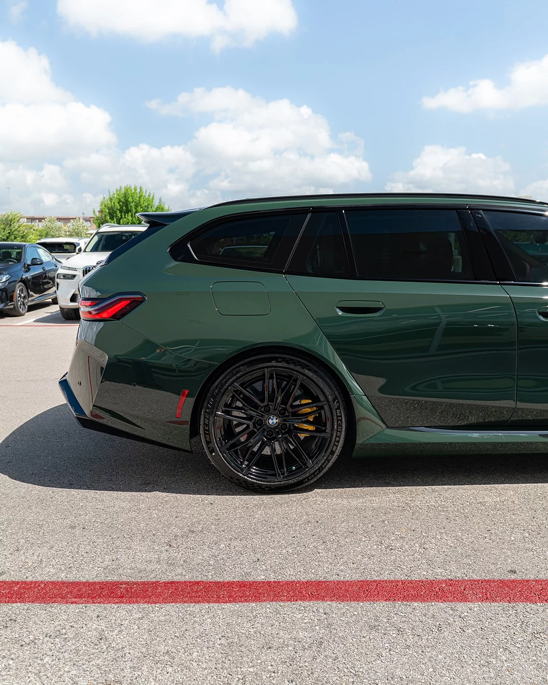 Brewster Green BMW M5