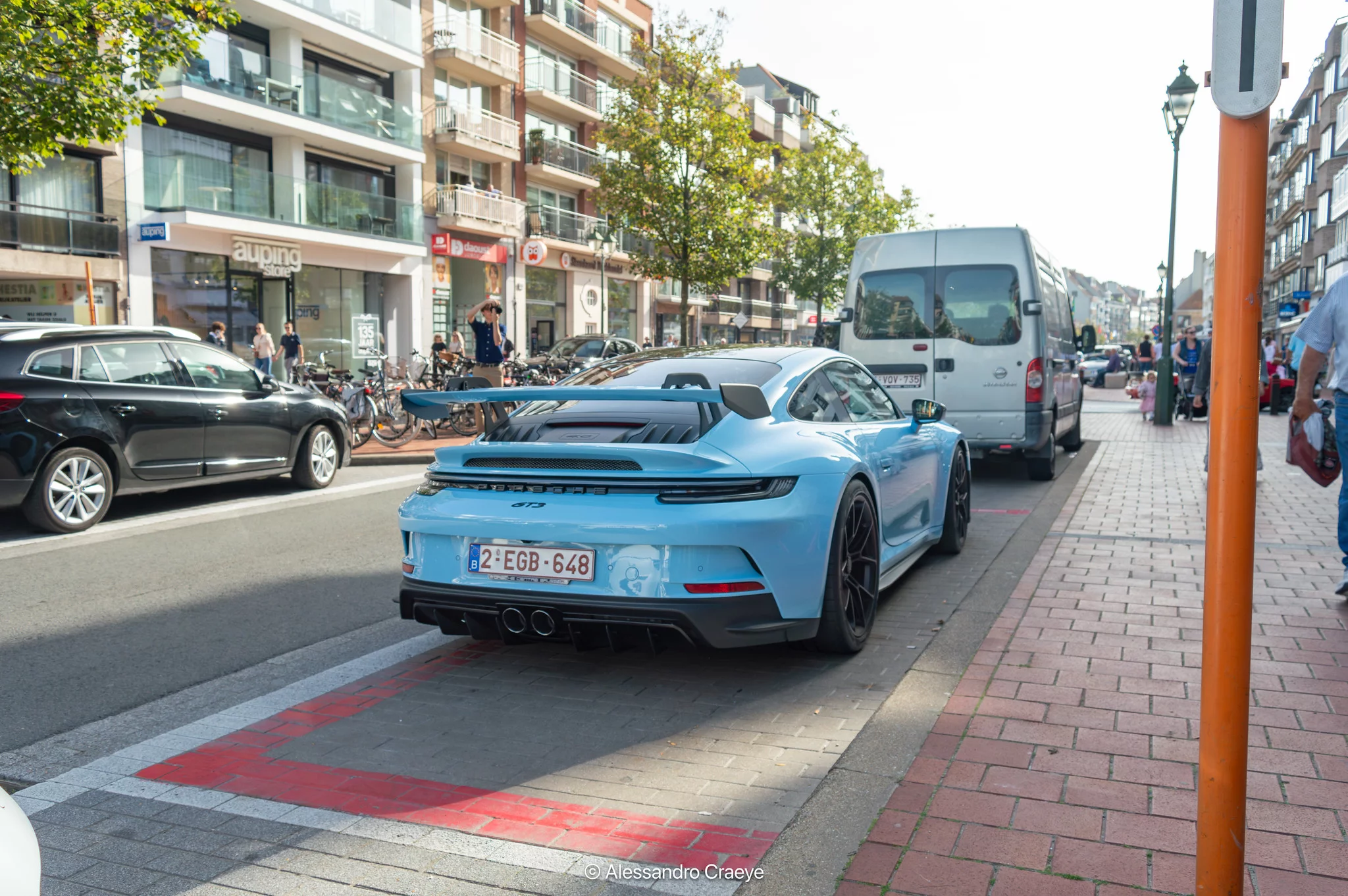 Gulf Blue Porsche 911 GT3