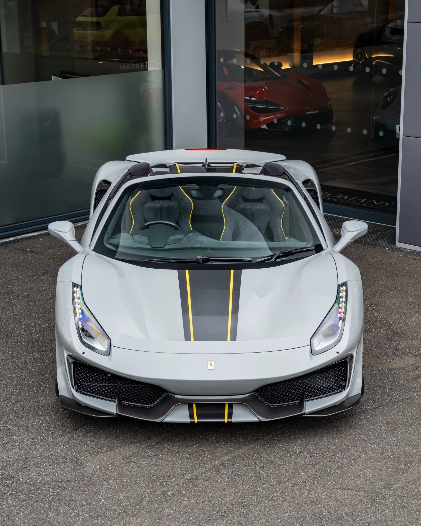 Grigio Squalo Ferrari 488