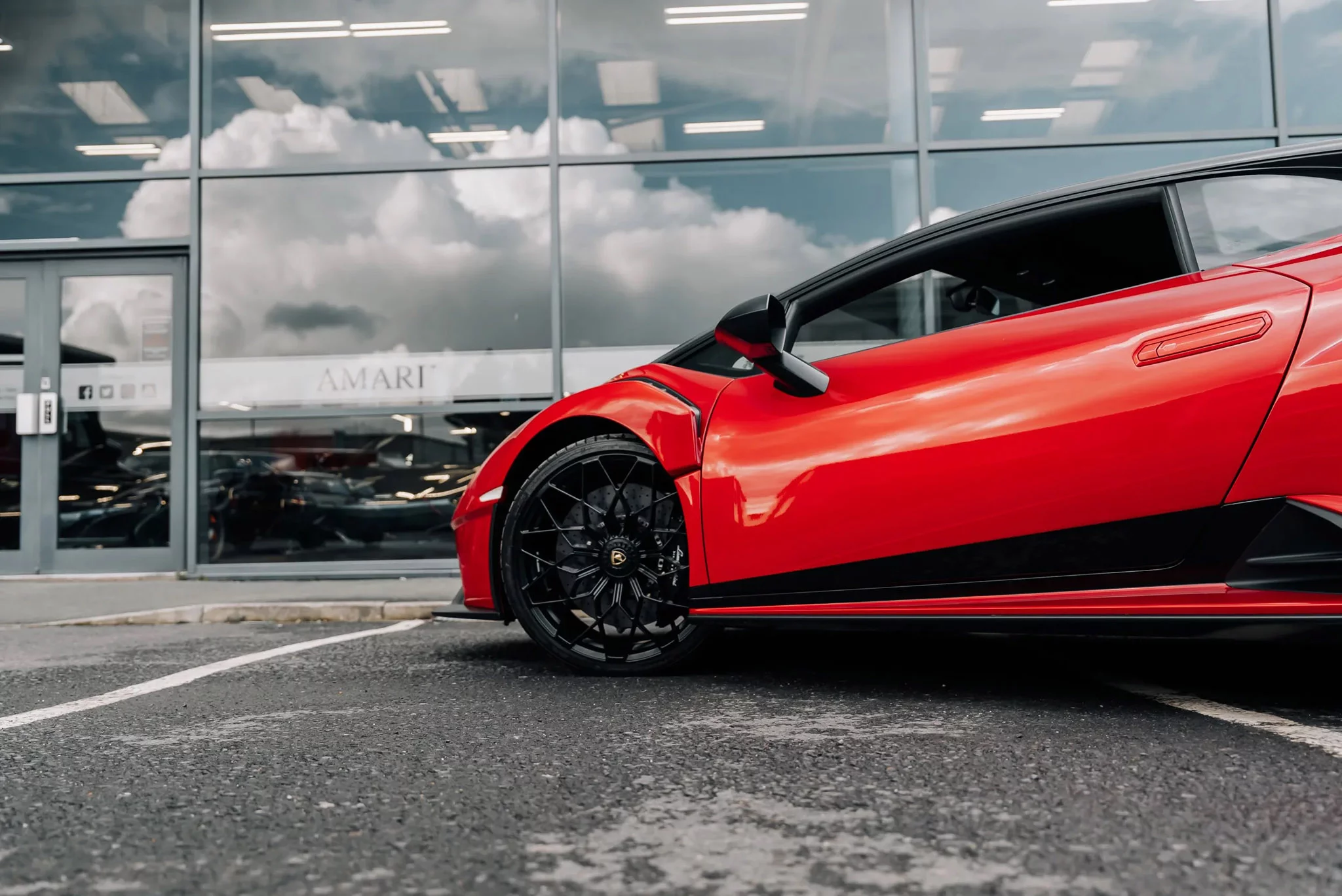 Rosso Bia Lamborghini Huracán