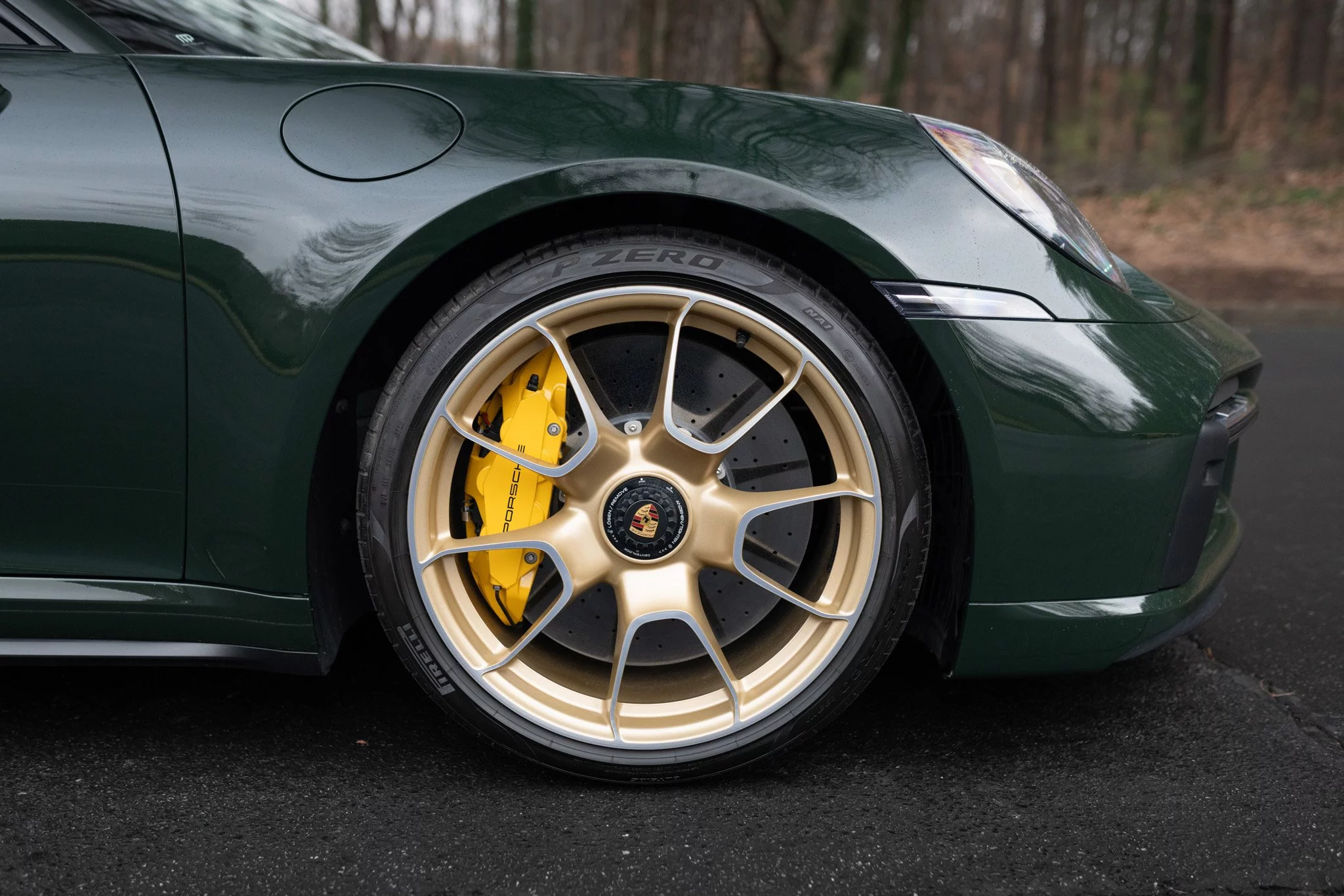 Brewster Green Porsche 911 Turbo