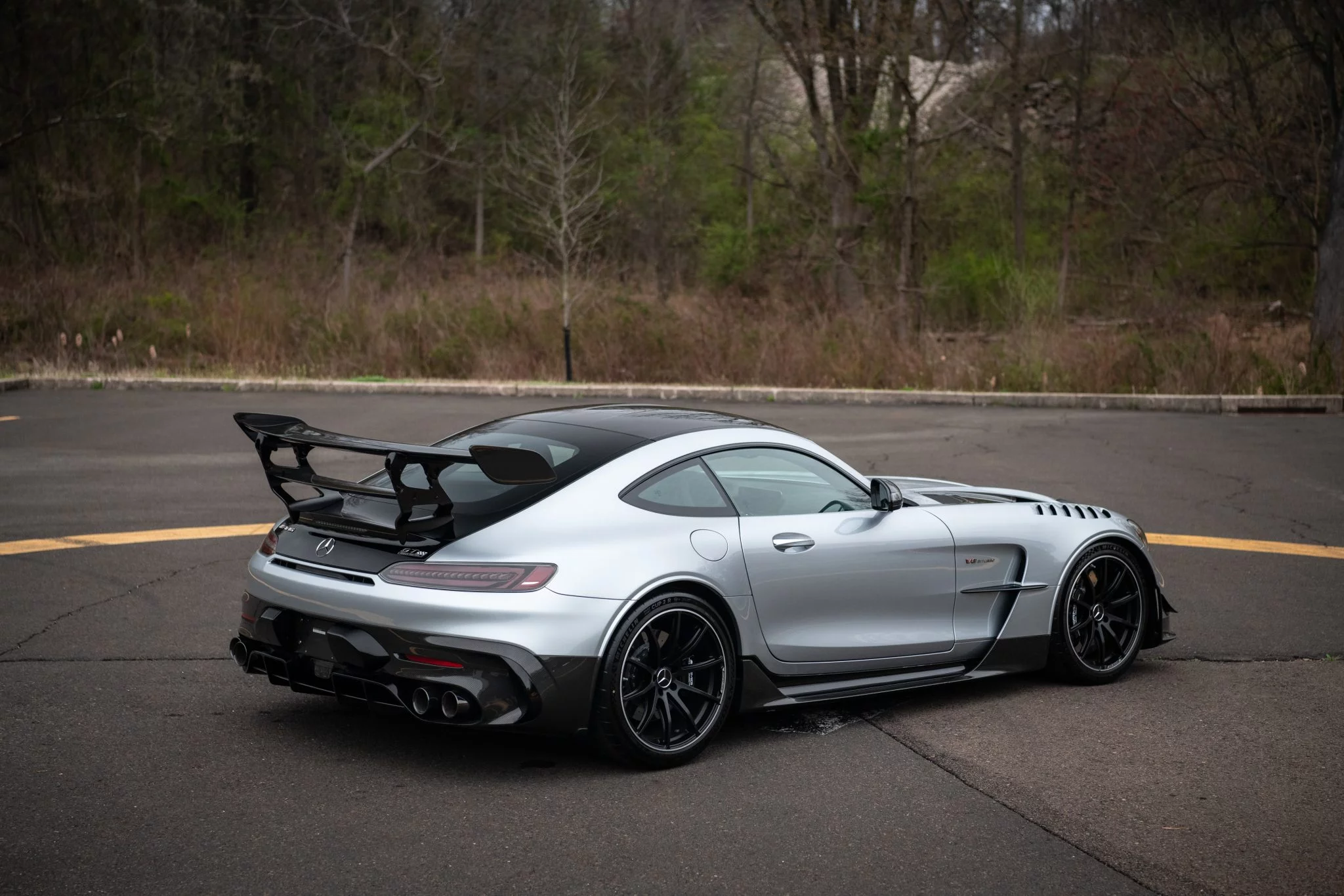 Cirrus Silver Mercedes-AMG GT