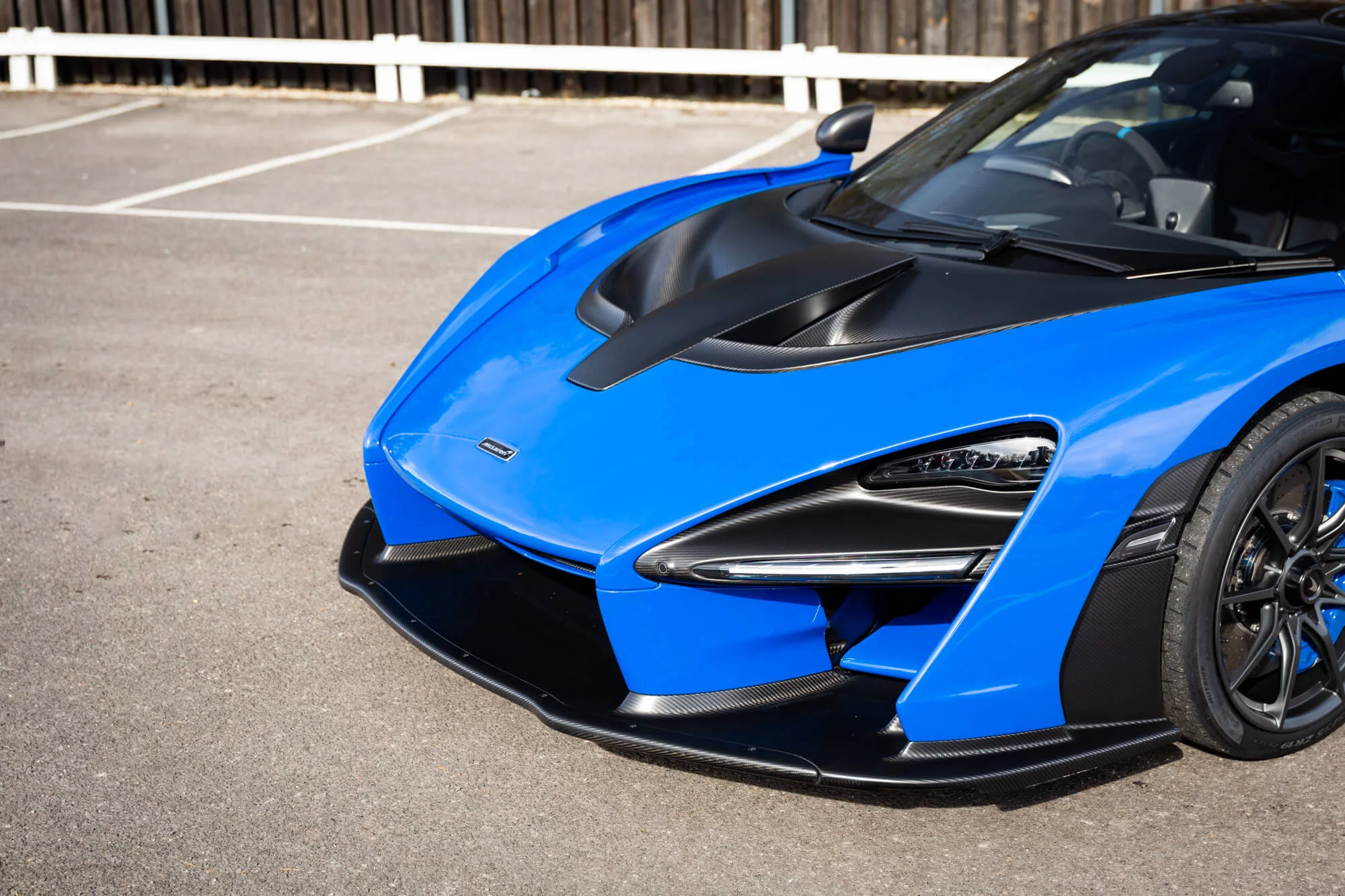 Paris Blue McLaren Senna
