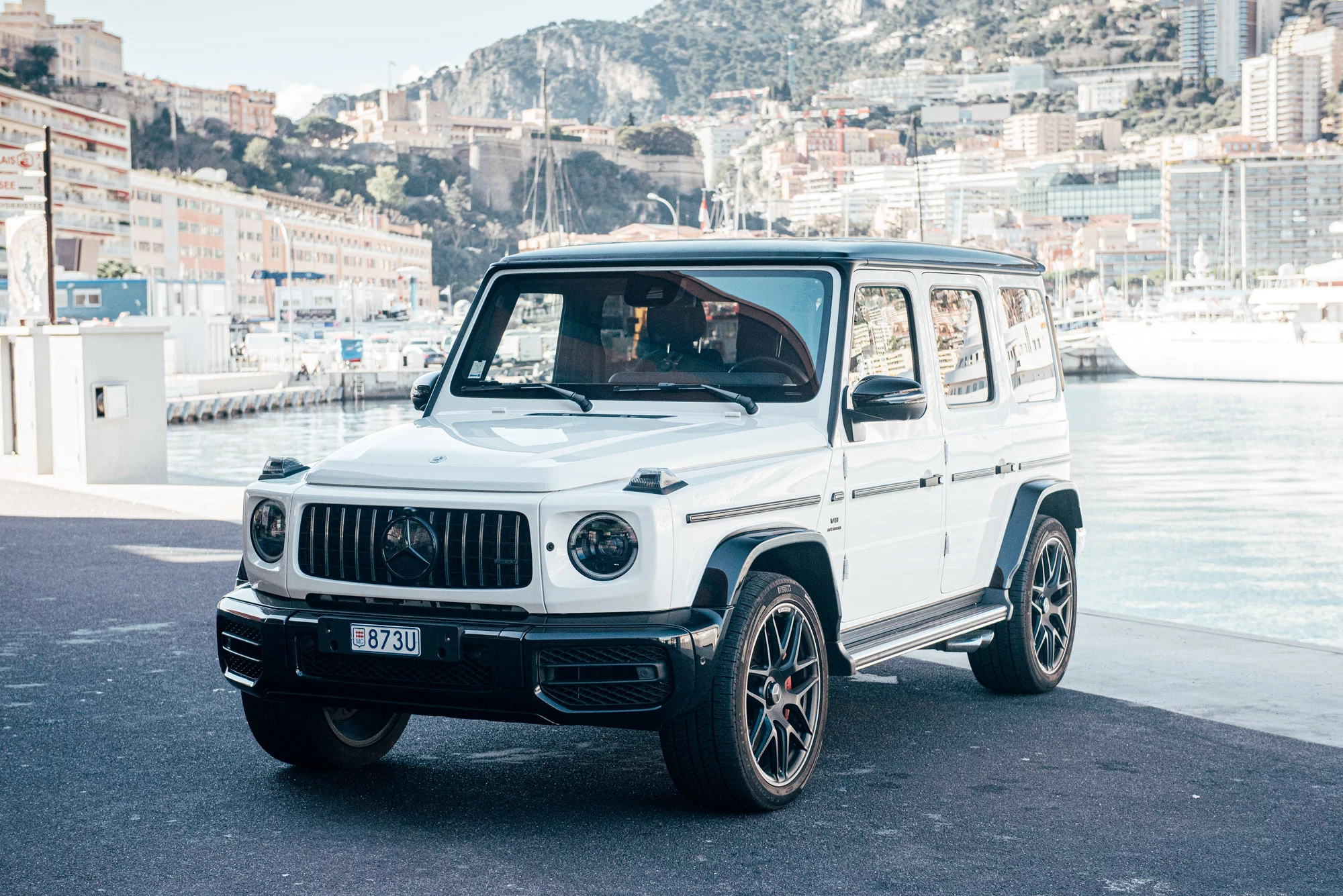 Polar White Mercedes-AMG G 63