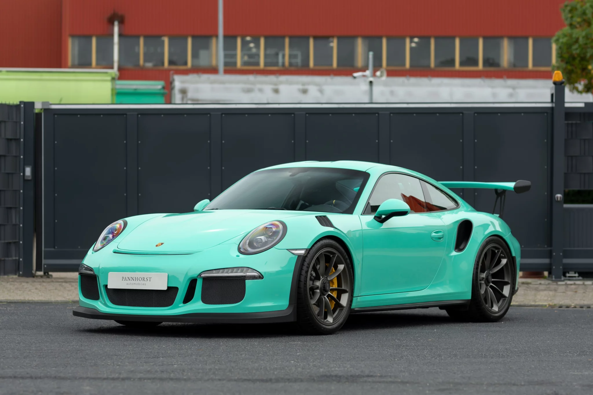 Mint Green Porsche 911 GT3 RS
