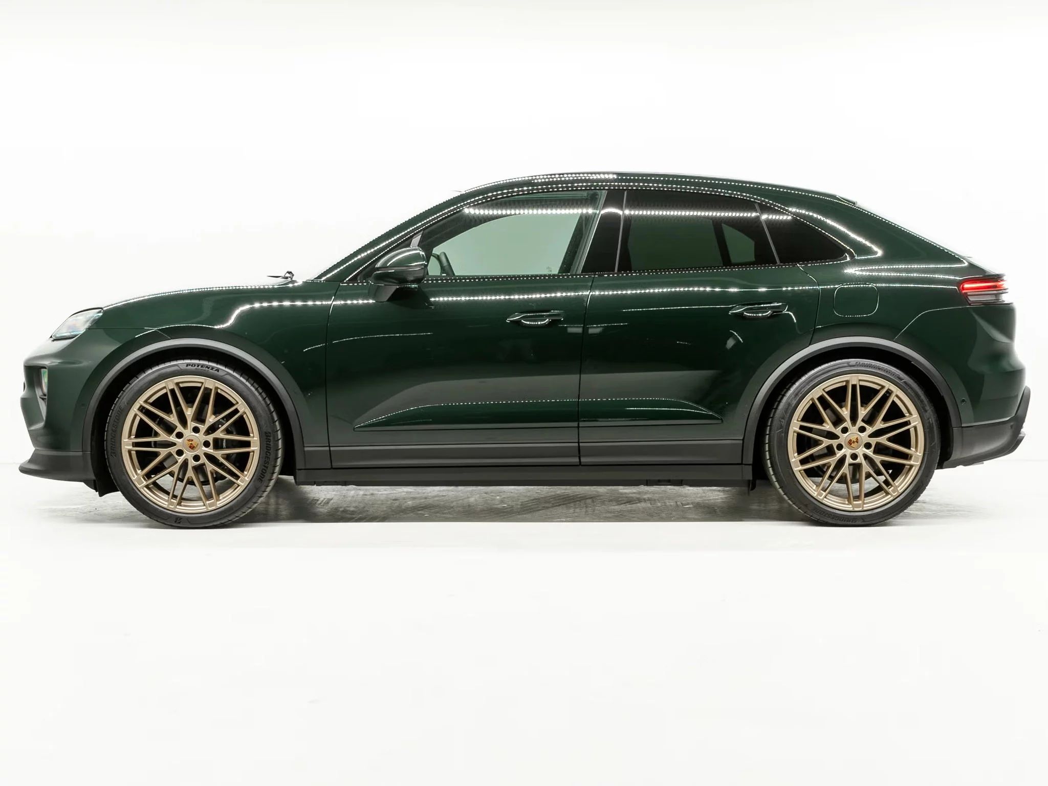 Barnato Green Porsche Macan Electric
