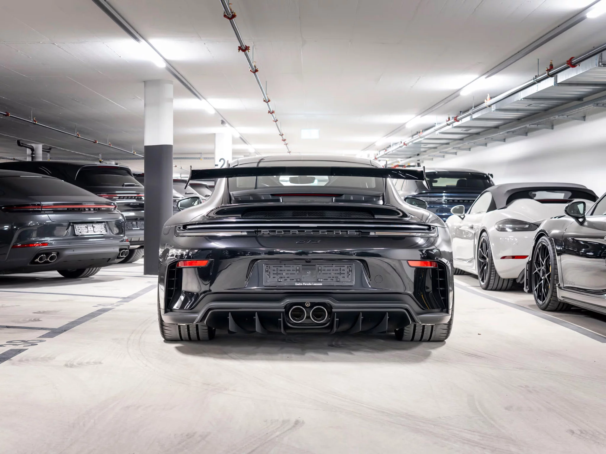 Jet Black Metallic Porsche 911 GT3