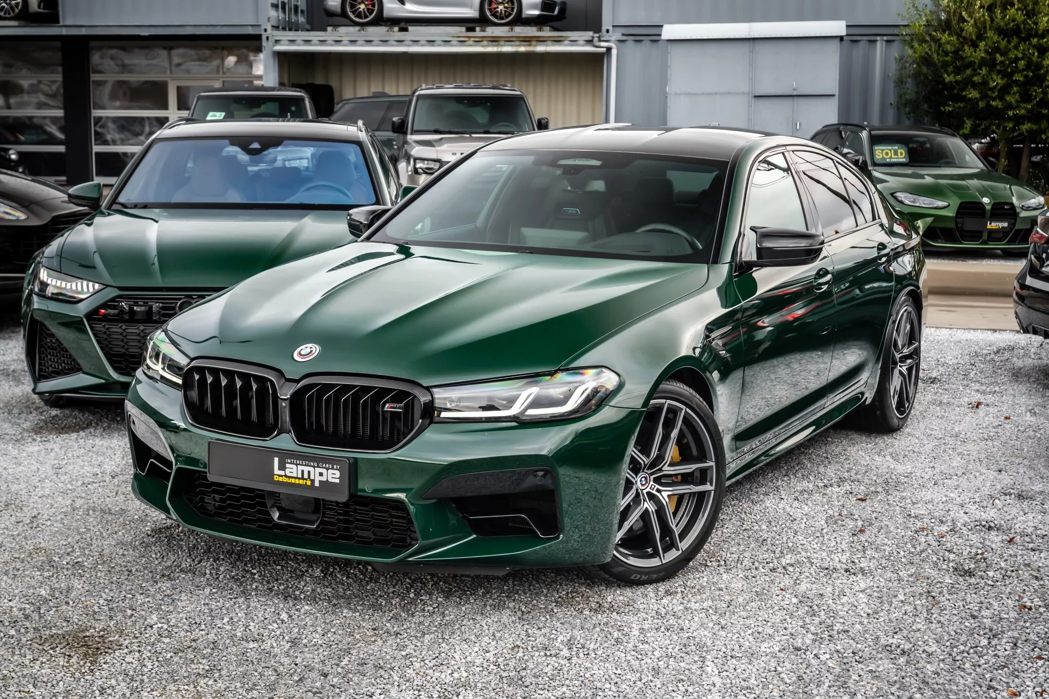 Goodwood Green vs British Racing Green