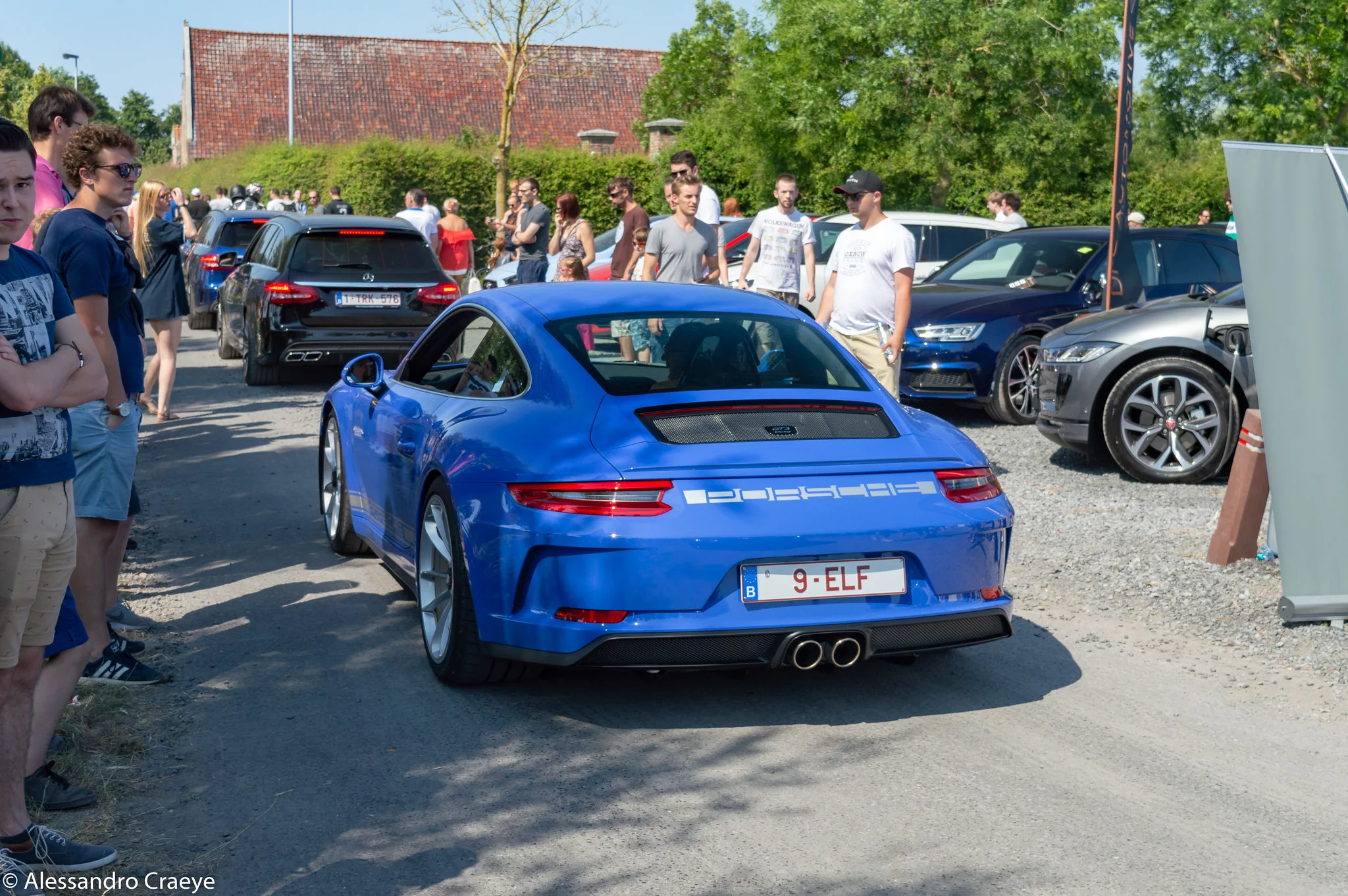 Maritime Blue Porsche 911 GT3
