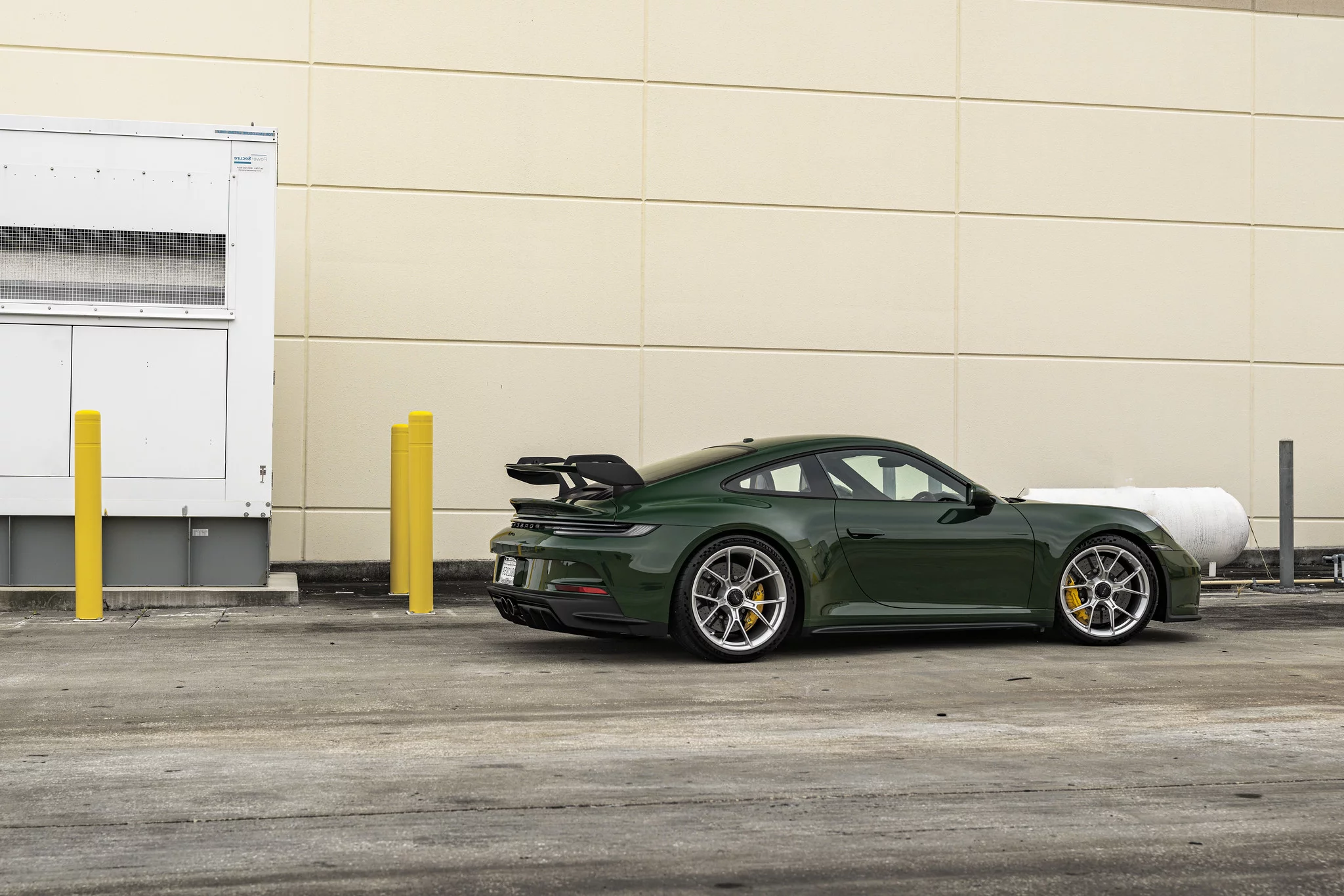 British Racing Green Porsche 911 GT3