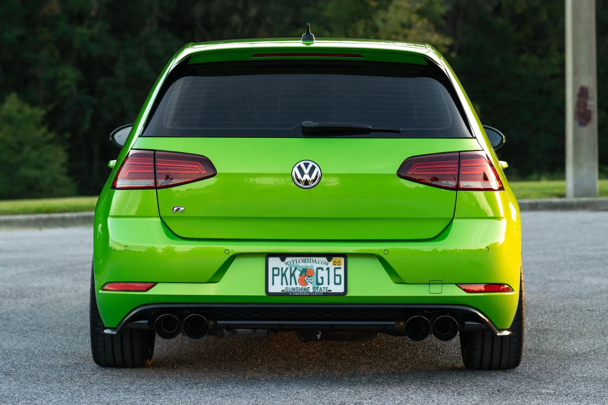 Viper Green Volkswagen Golf