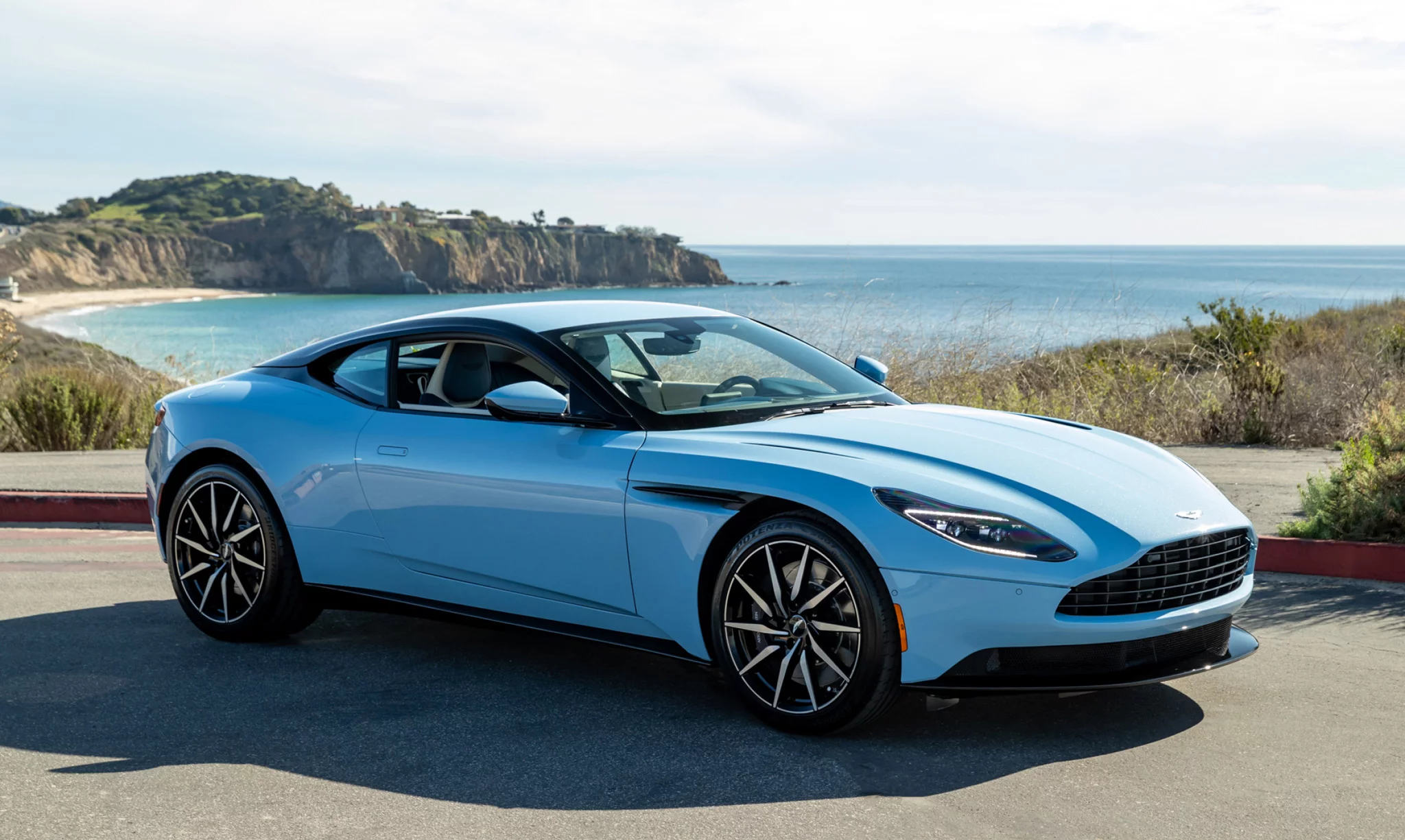 Frosted Glass Blue Aston Martin DB11