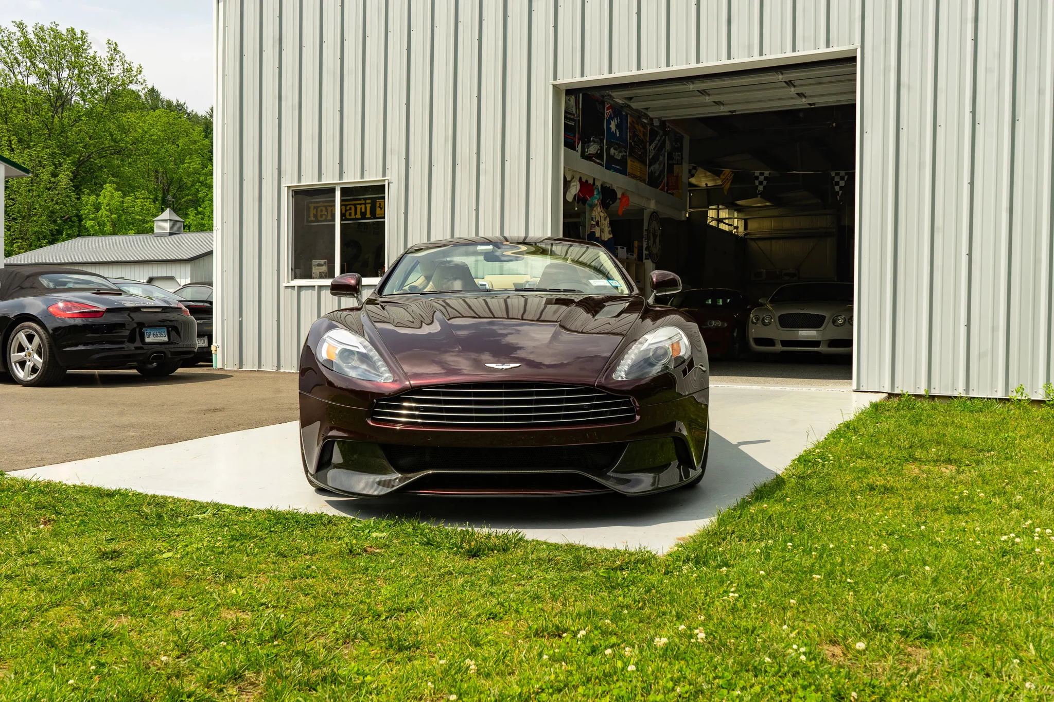 Divine Red Aston Martin Vanquish