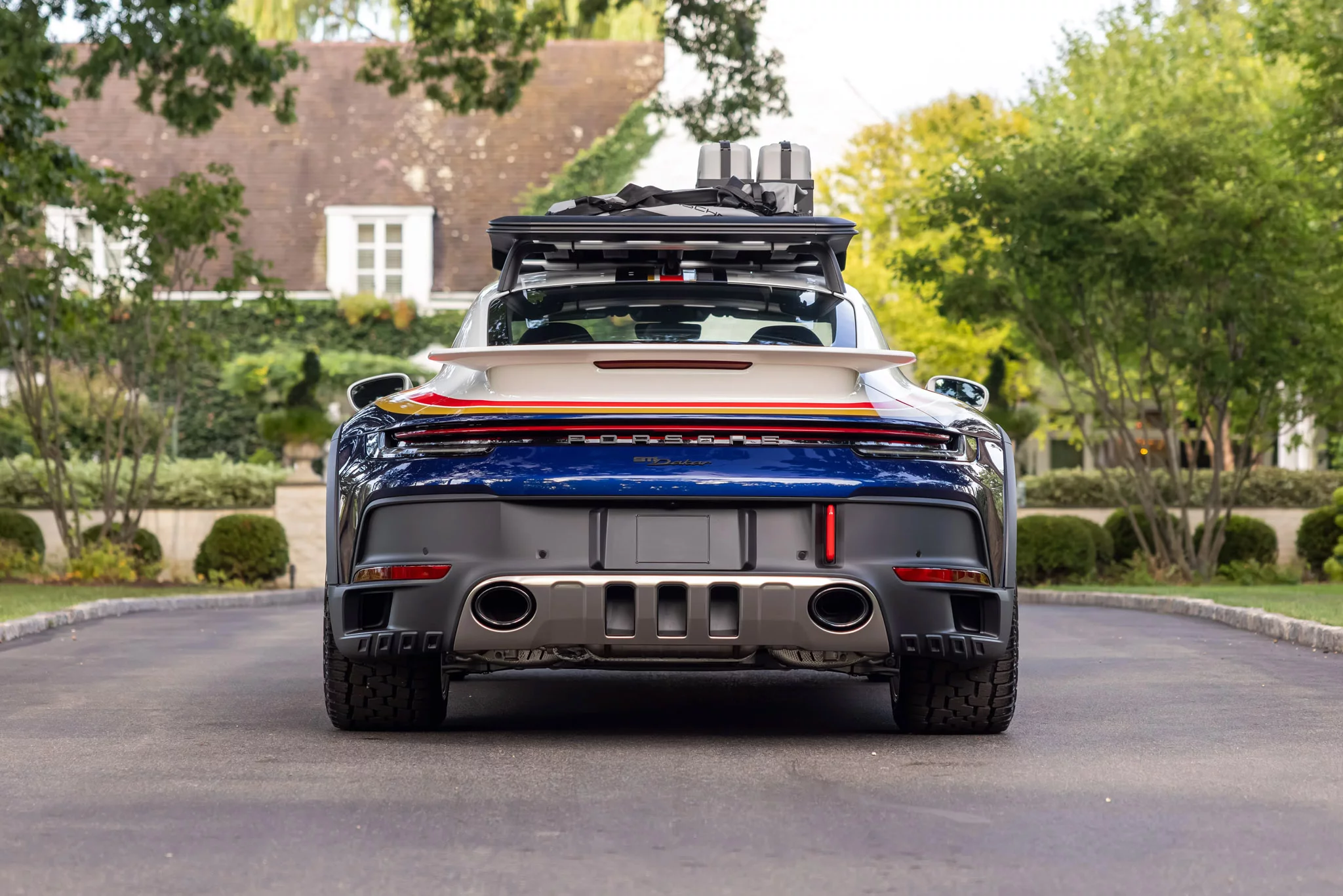 Pure White Porsche 911 Dakar