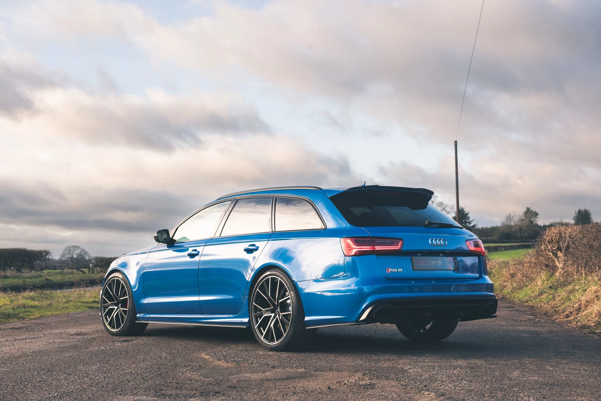 Sprint Blue Audi RS6 Avant