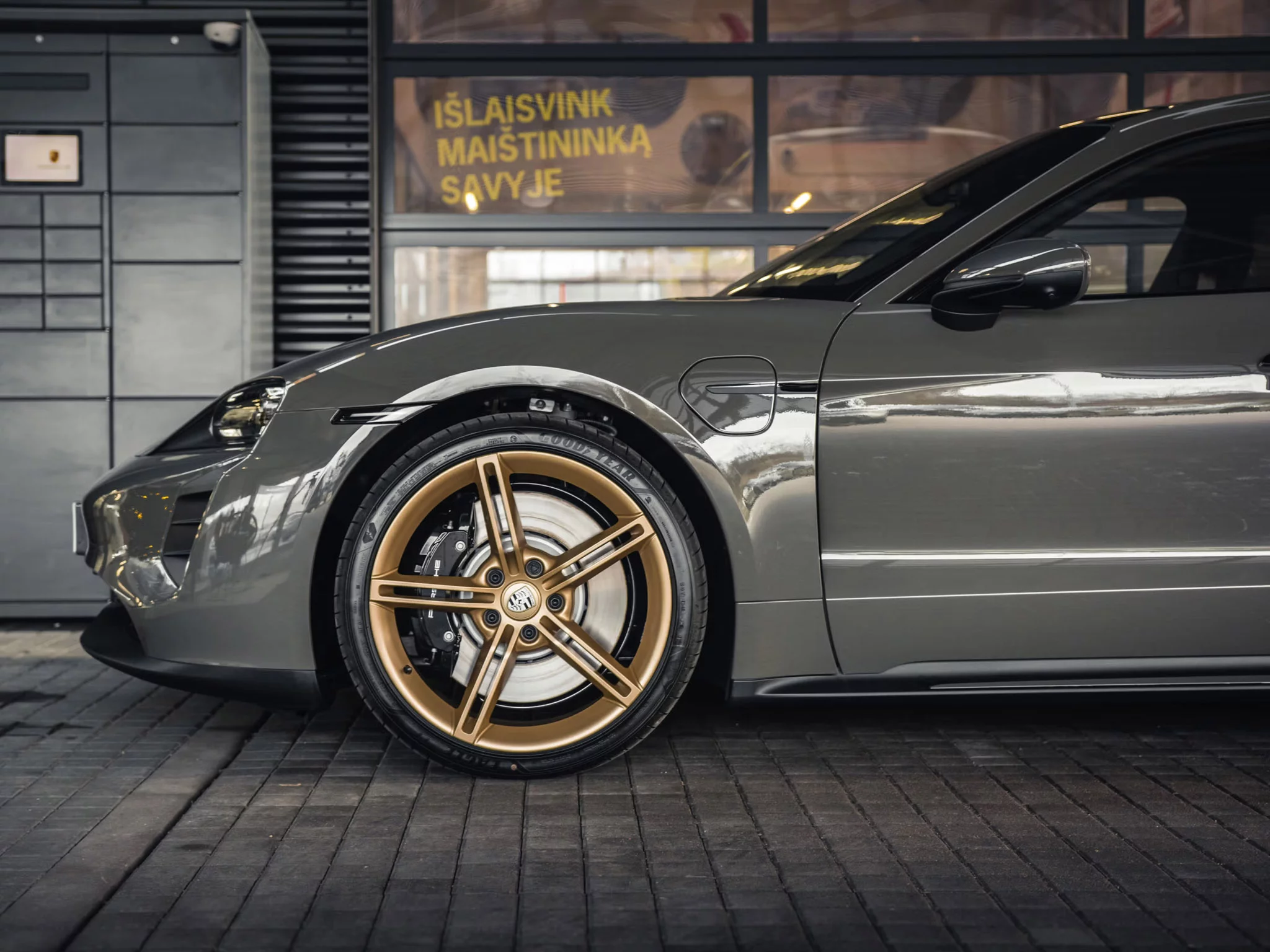 Alex Grey Porsche Taycan