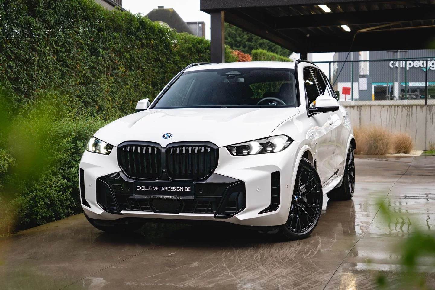 Mineral White BMW X5