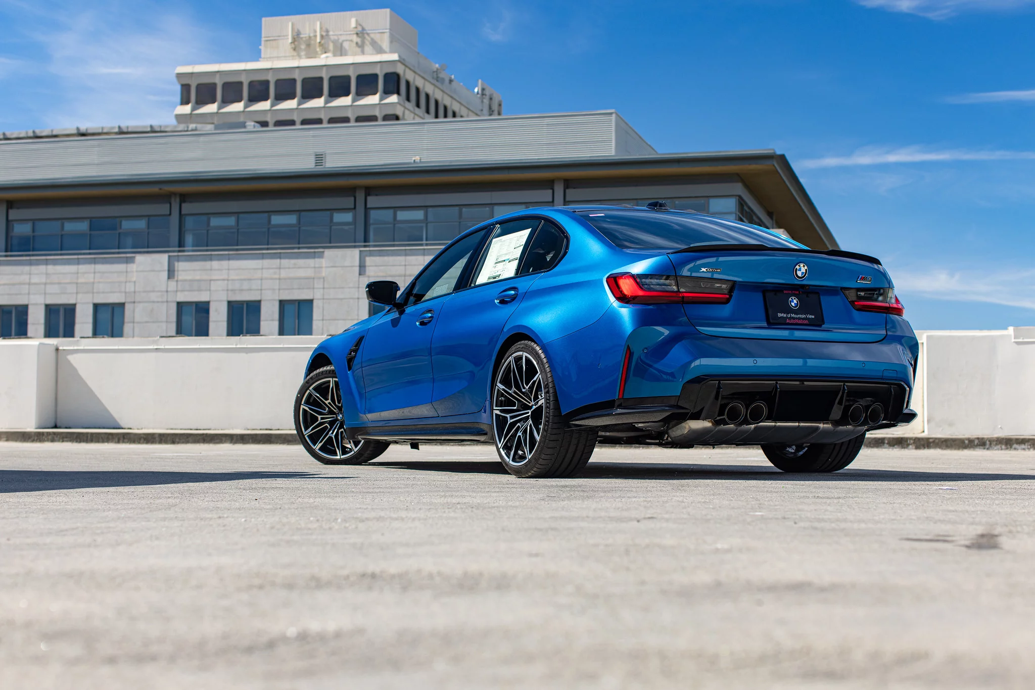 Sonic Speed Blue BMW M3