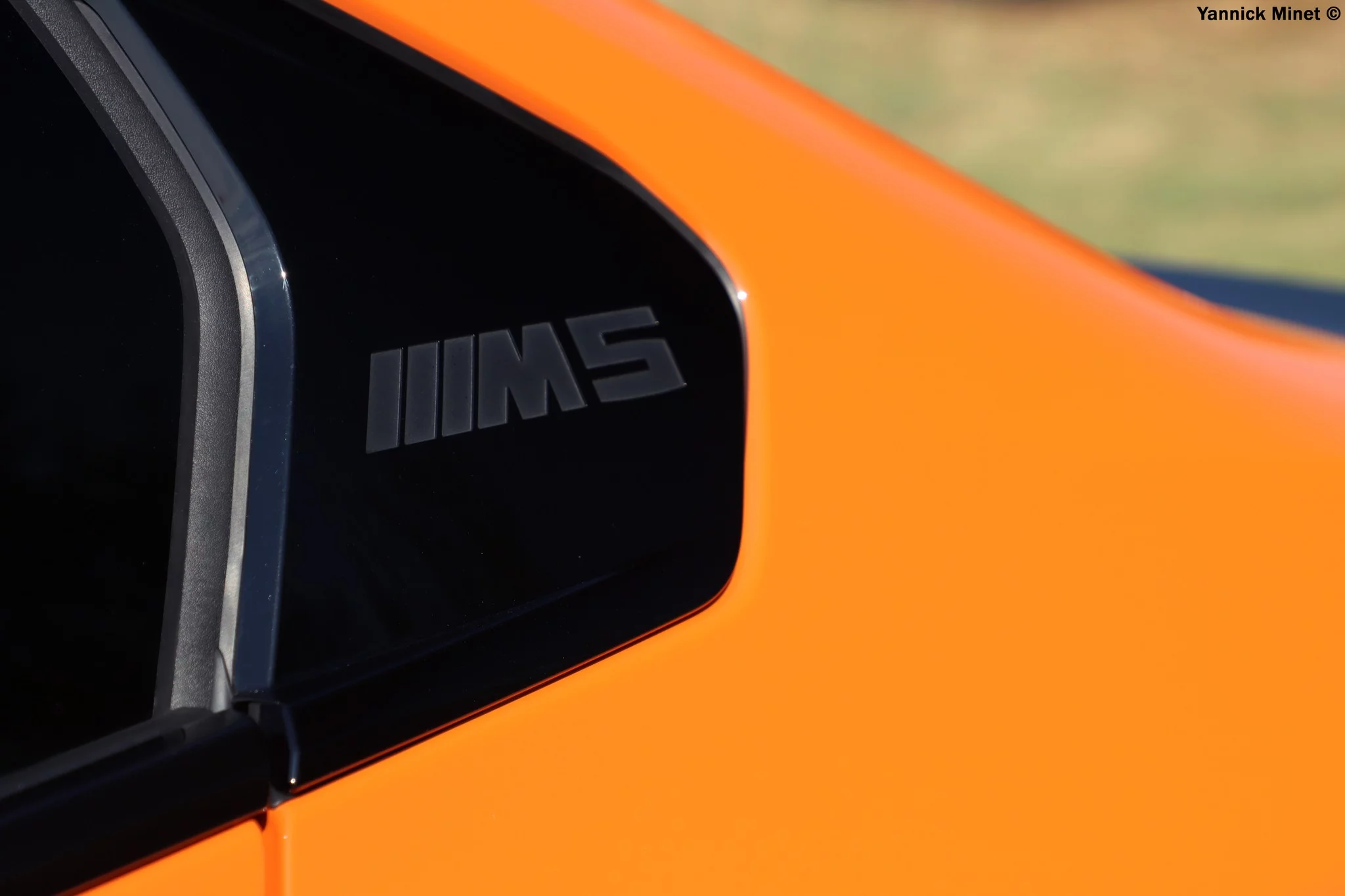 Fire Orange III BMW M5