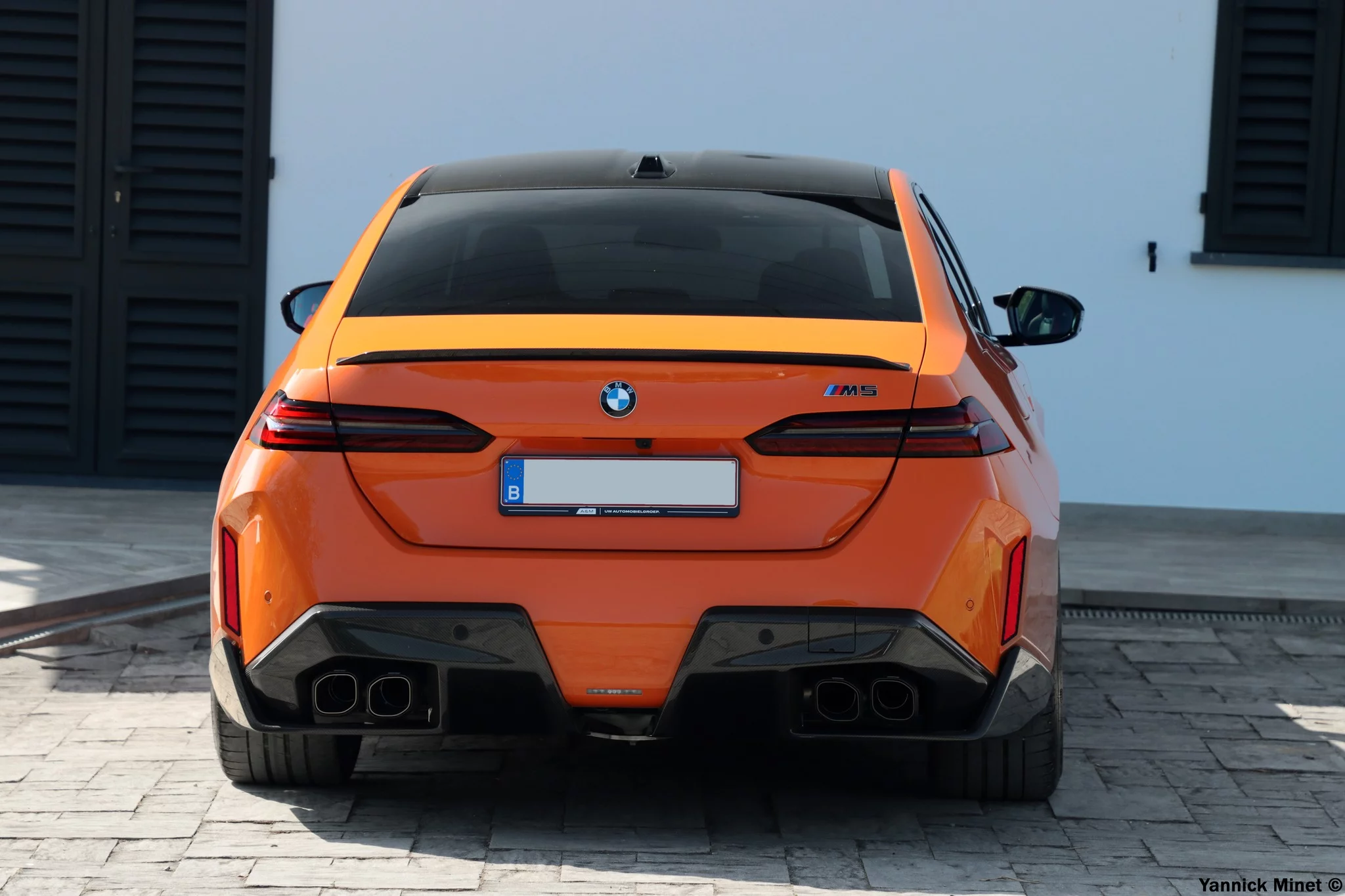 Fire Orange III BMW M5