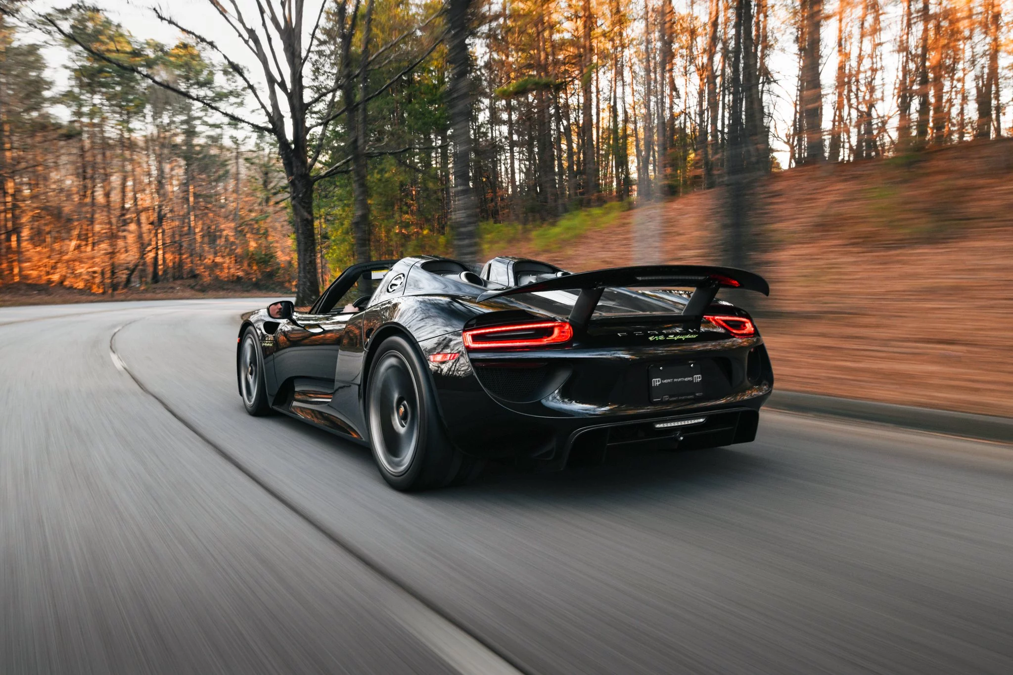 Basalt Black Porsche 918 Spyder