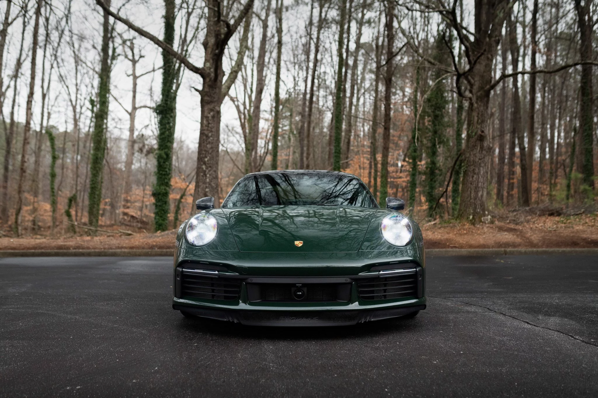 Brewster Green Porsche 911 Turbo