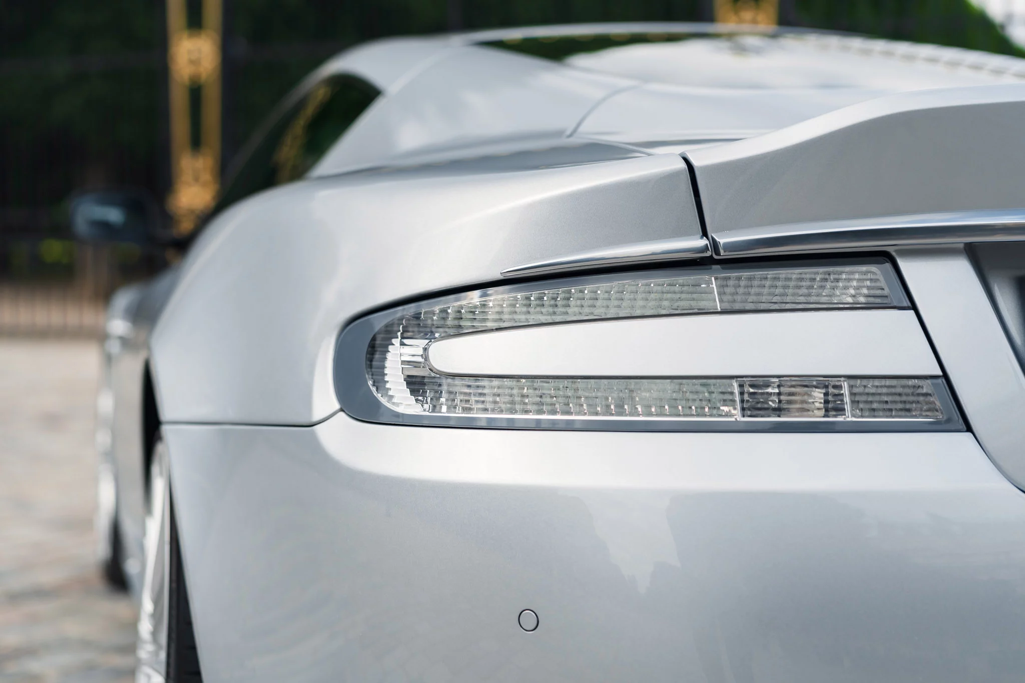 Titanium Silver Aston Martin DBS