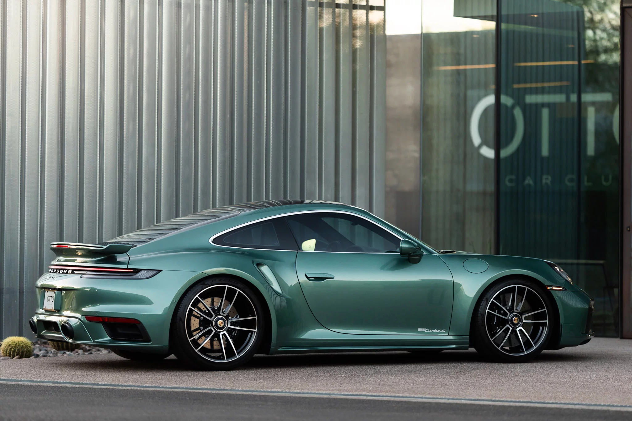 Racing Green Metallic Porsche 911 Turbo