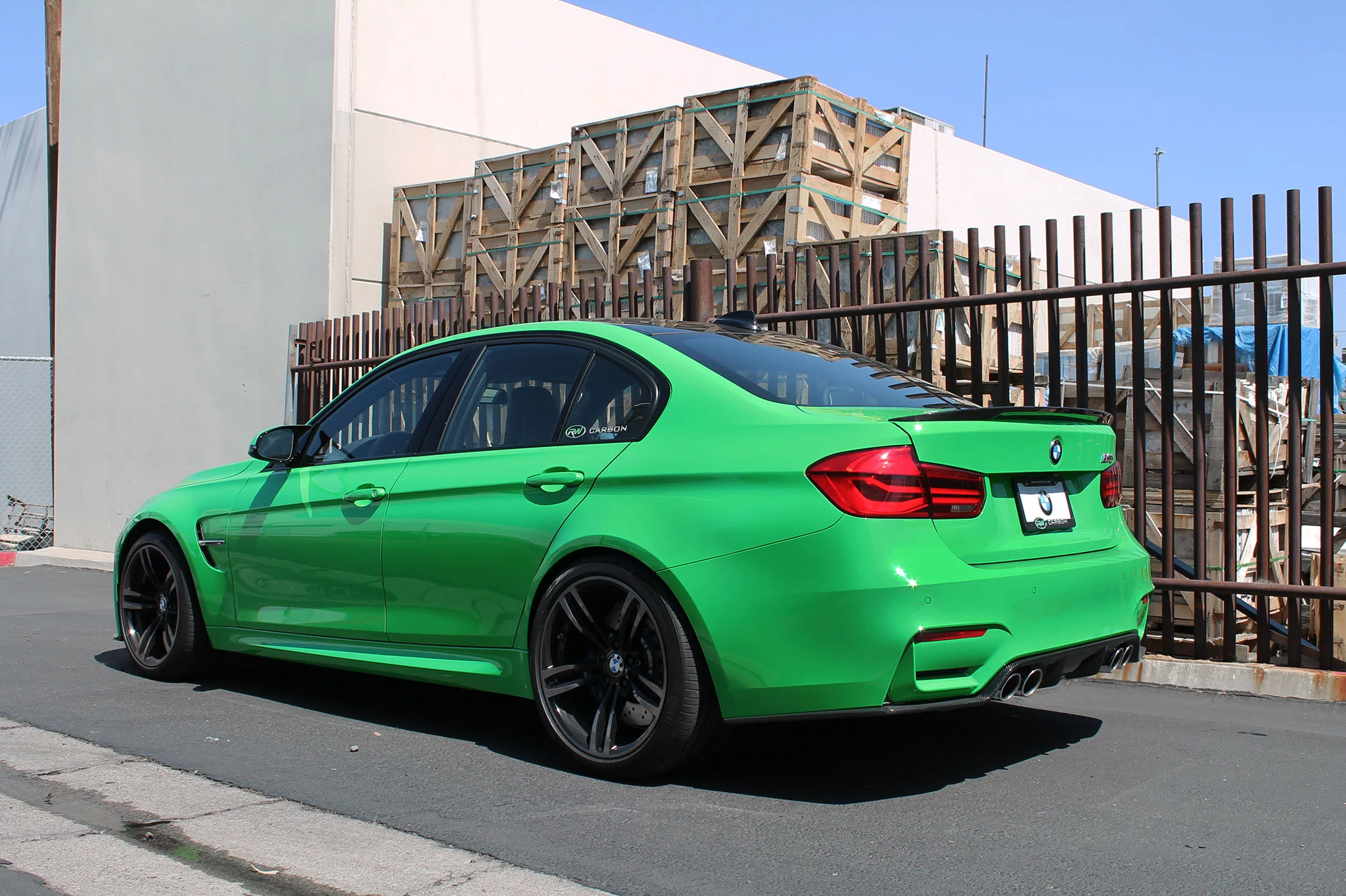 Signal Green BMW M3