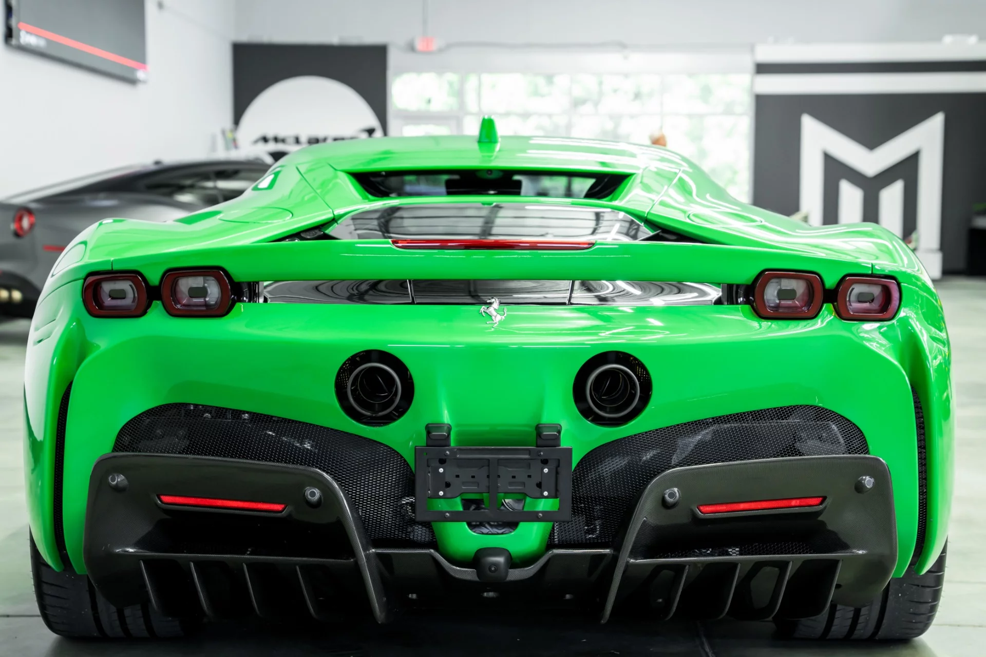 Signal Green Ferrari SF90