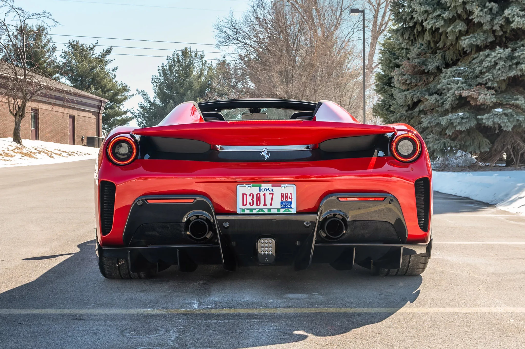 Rosso Corsa Ferrari 488