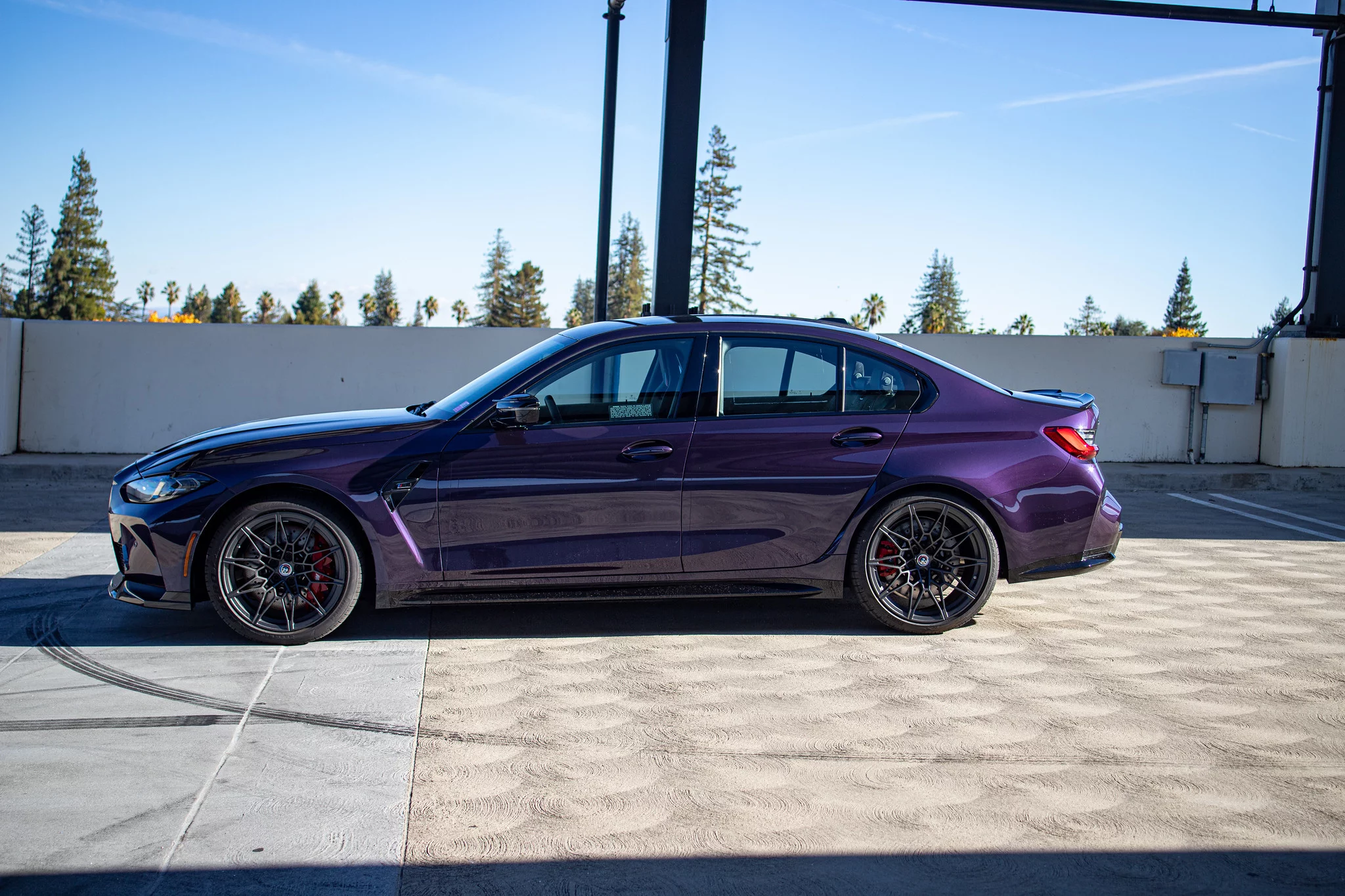 Techno Violet BMW M3
