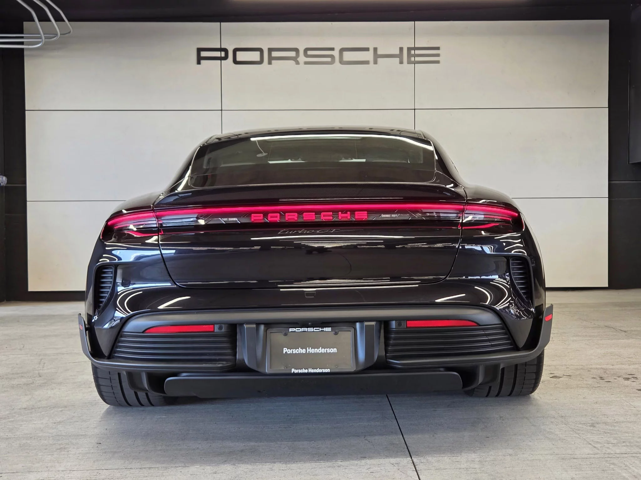 Basalt Black Porsche Taycan