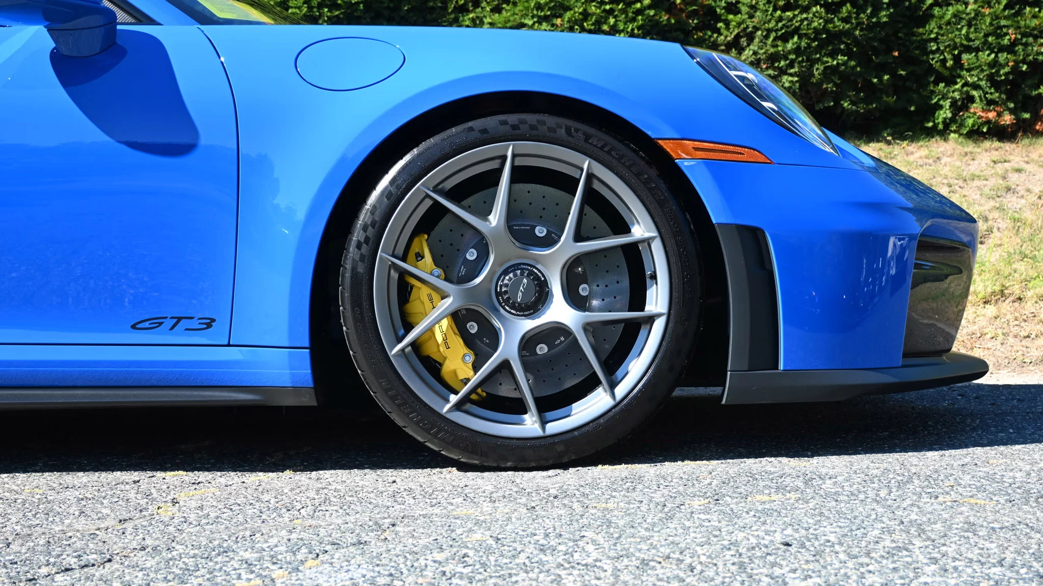 Lugano Blue Porsche 911 GT3