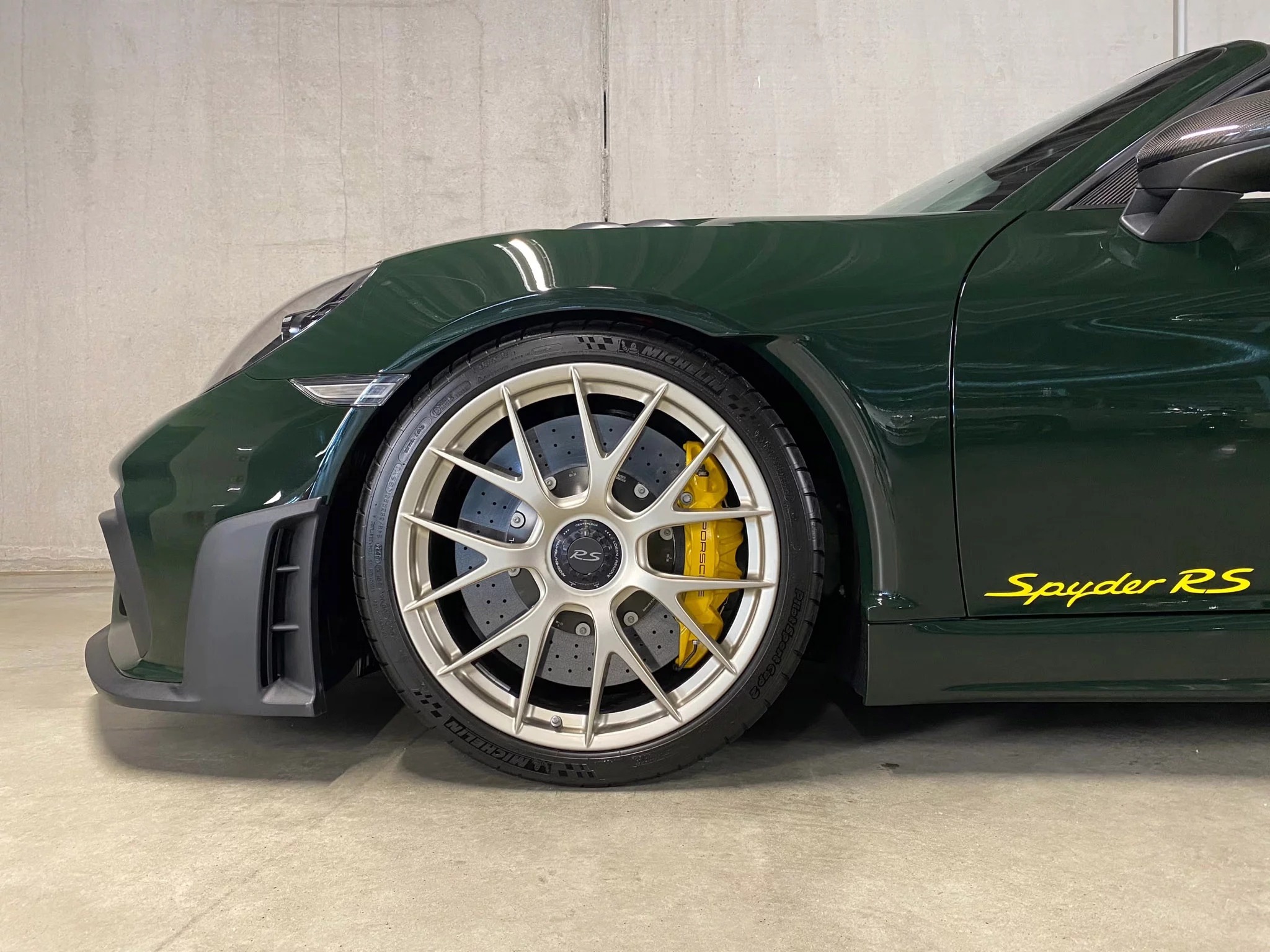 Brewster Green Porsche 718 Spyder RS